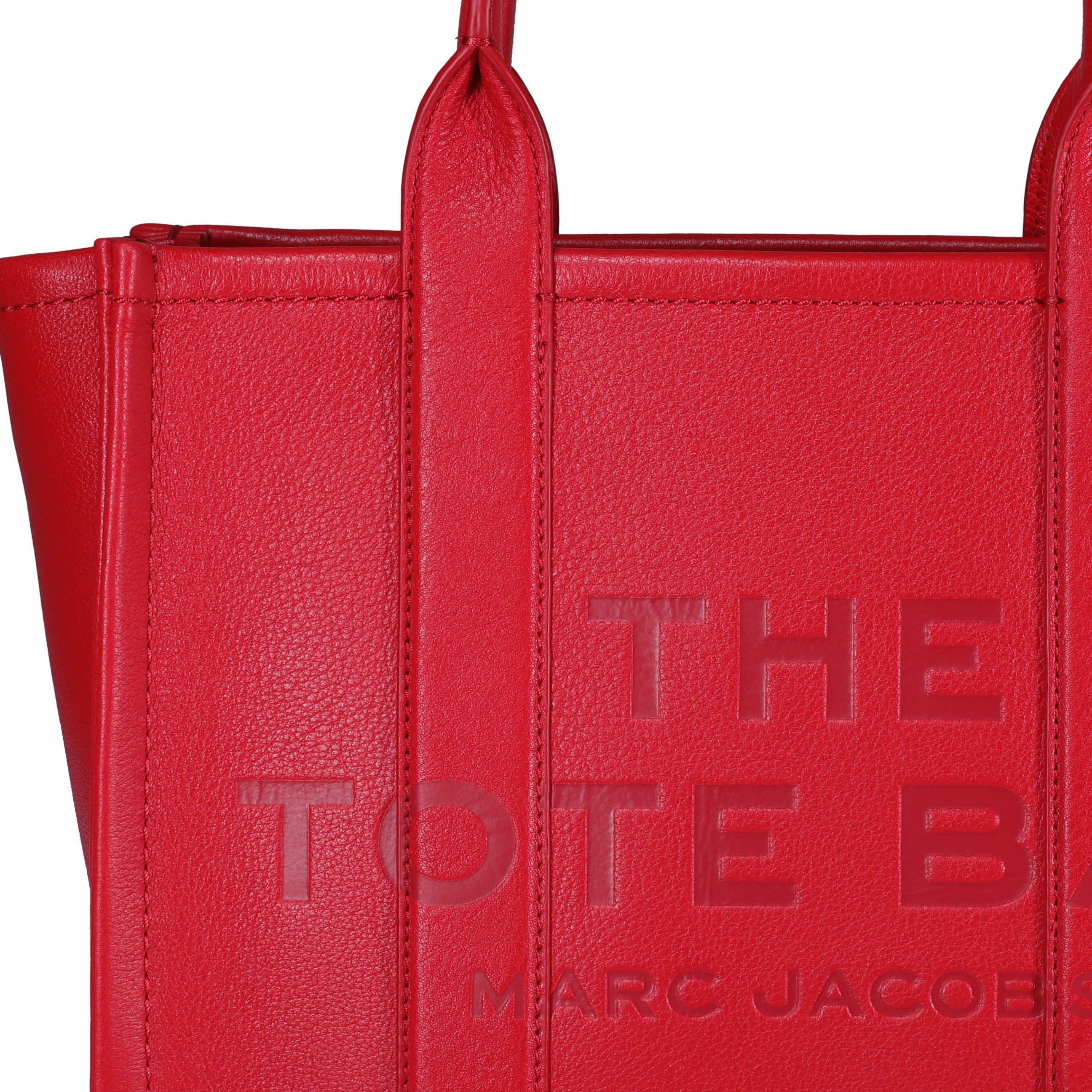 Marc Jacobs Logo Embossed Mini Tote Bag