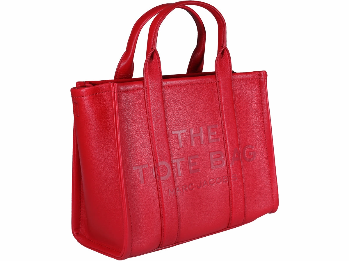 Marc Jacobs Logo Embossed Mini Tote Bag
