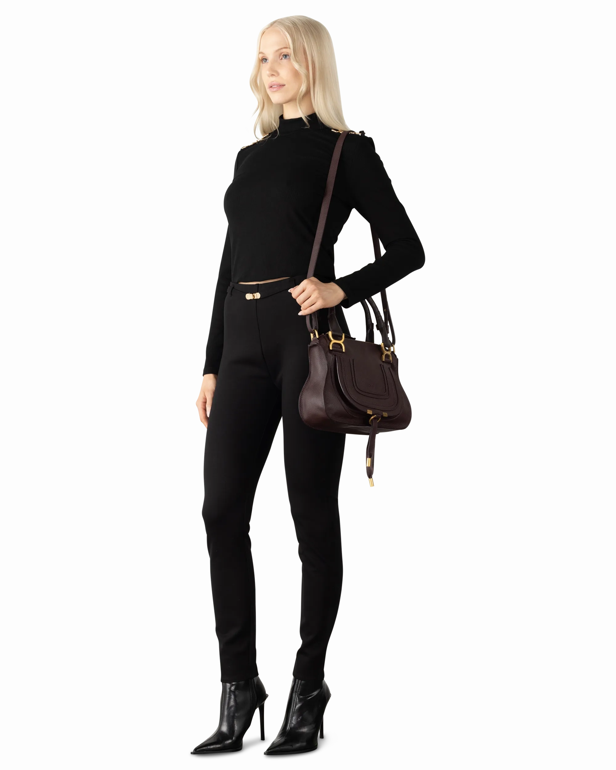 Marcie Leather Small Handbag