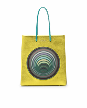 Metallic Gold Short Medea Bag