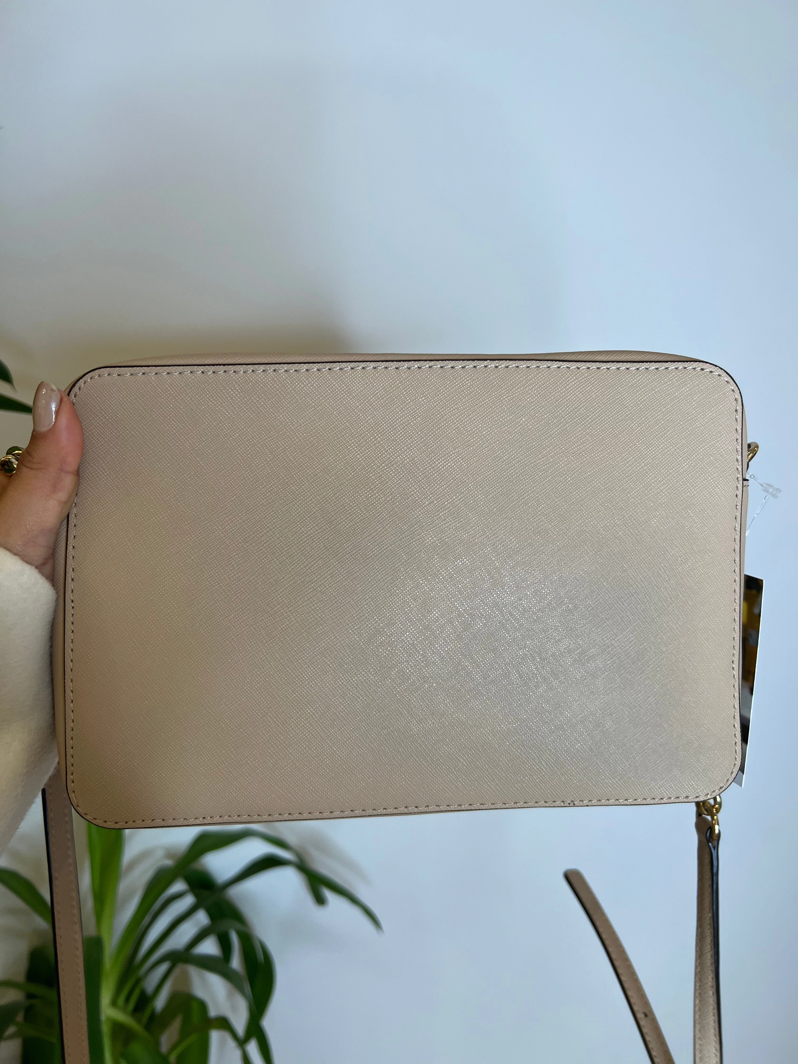 Michael Kors Nude Leather Crossbody
