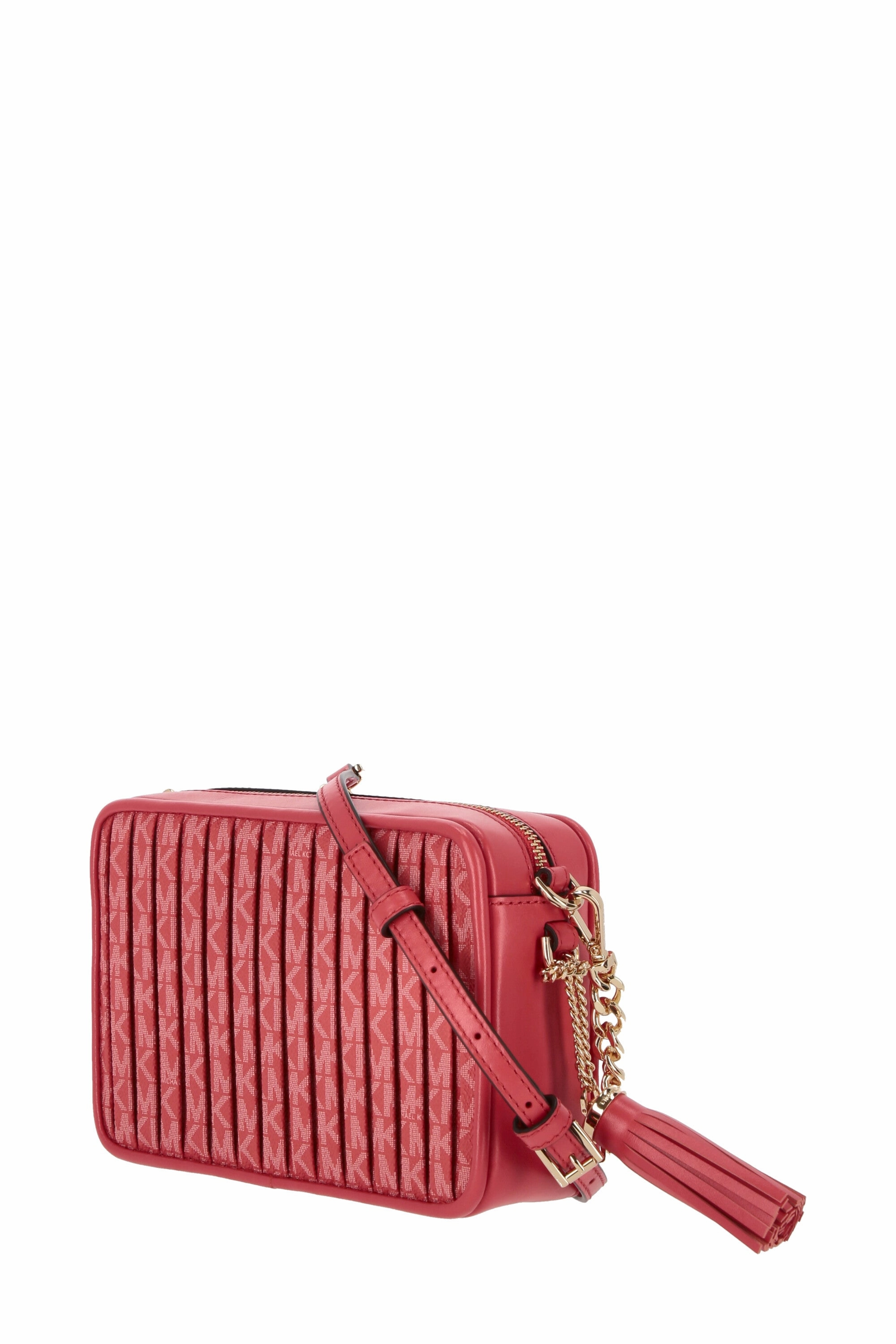 Michael Michael Kors Monogram-Pattern Zipped Crossbody Bag