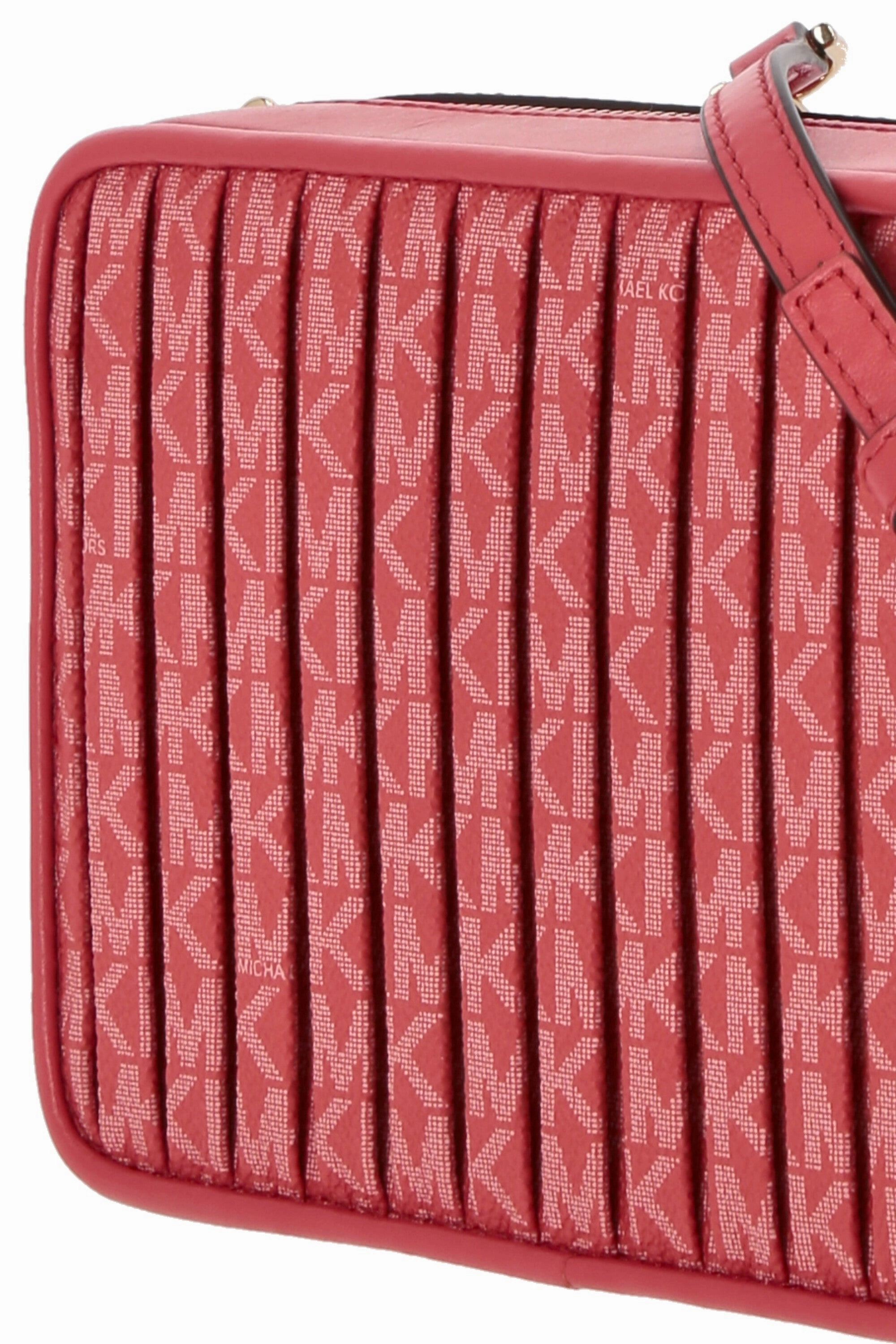 Michael Michael Kors Monogram-Pattern Zipped Crossbody Bag