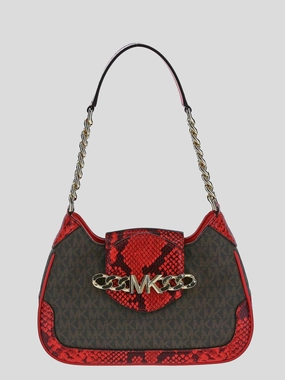 Michael Michael Kors Monogram Printed Shoulder Bag
