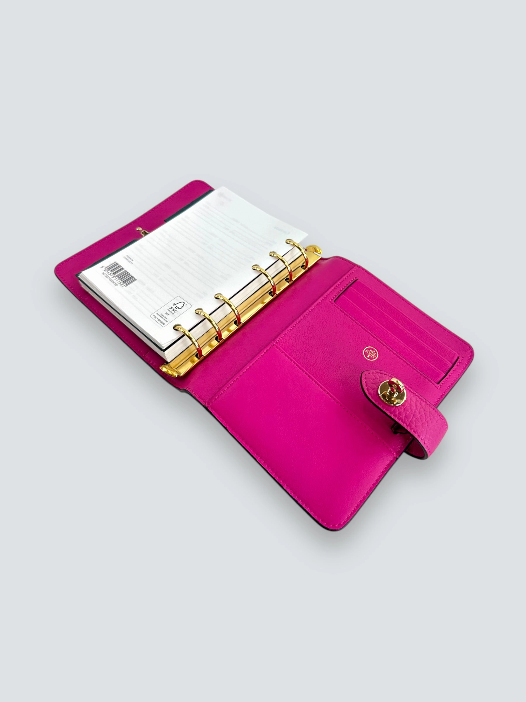 Mulberry Pink Agenda Cover