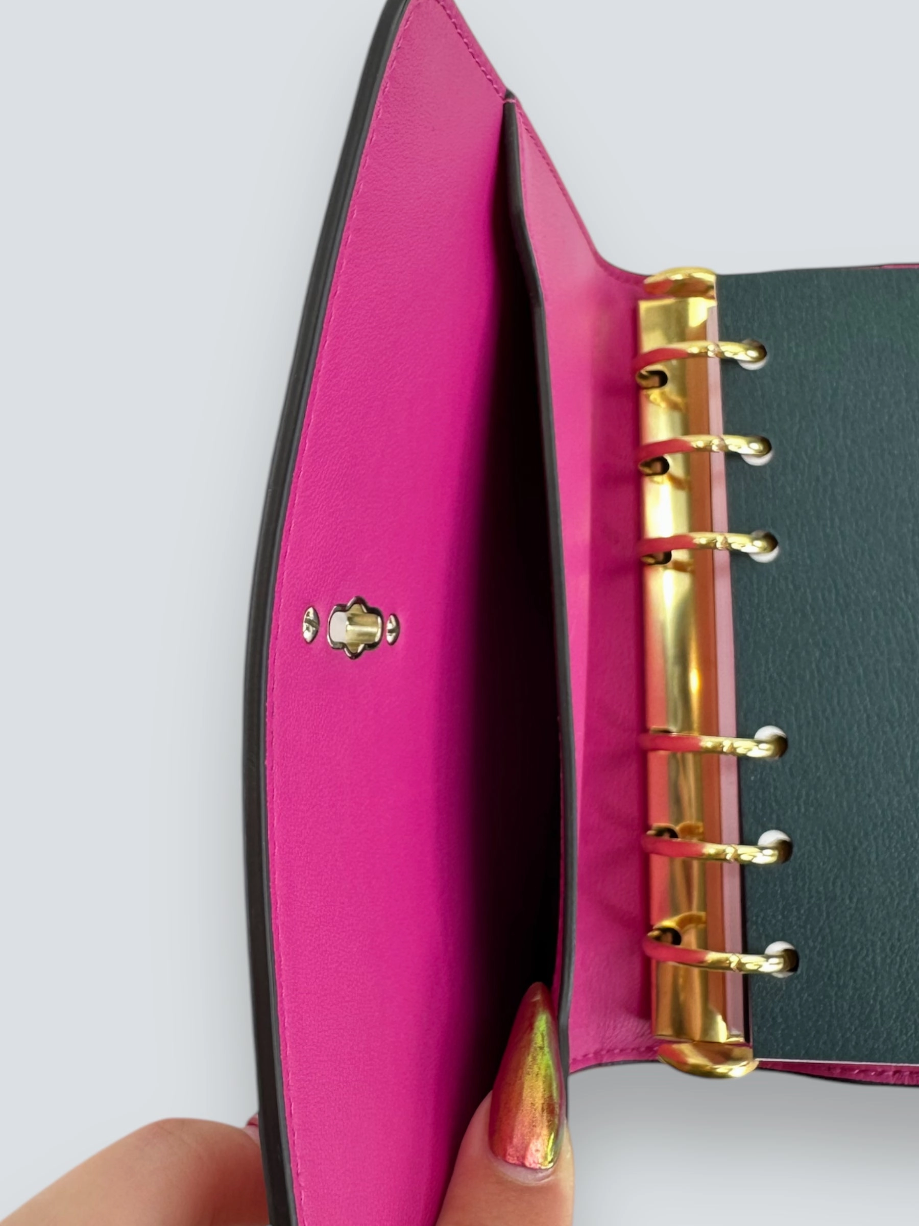 Mulberry Pink Agenda Cover