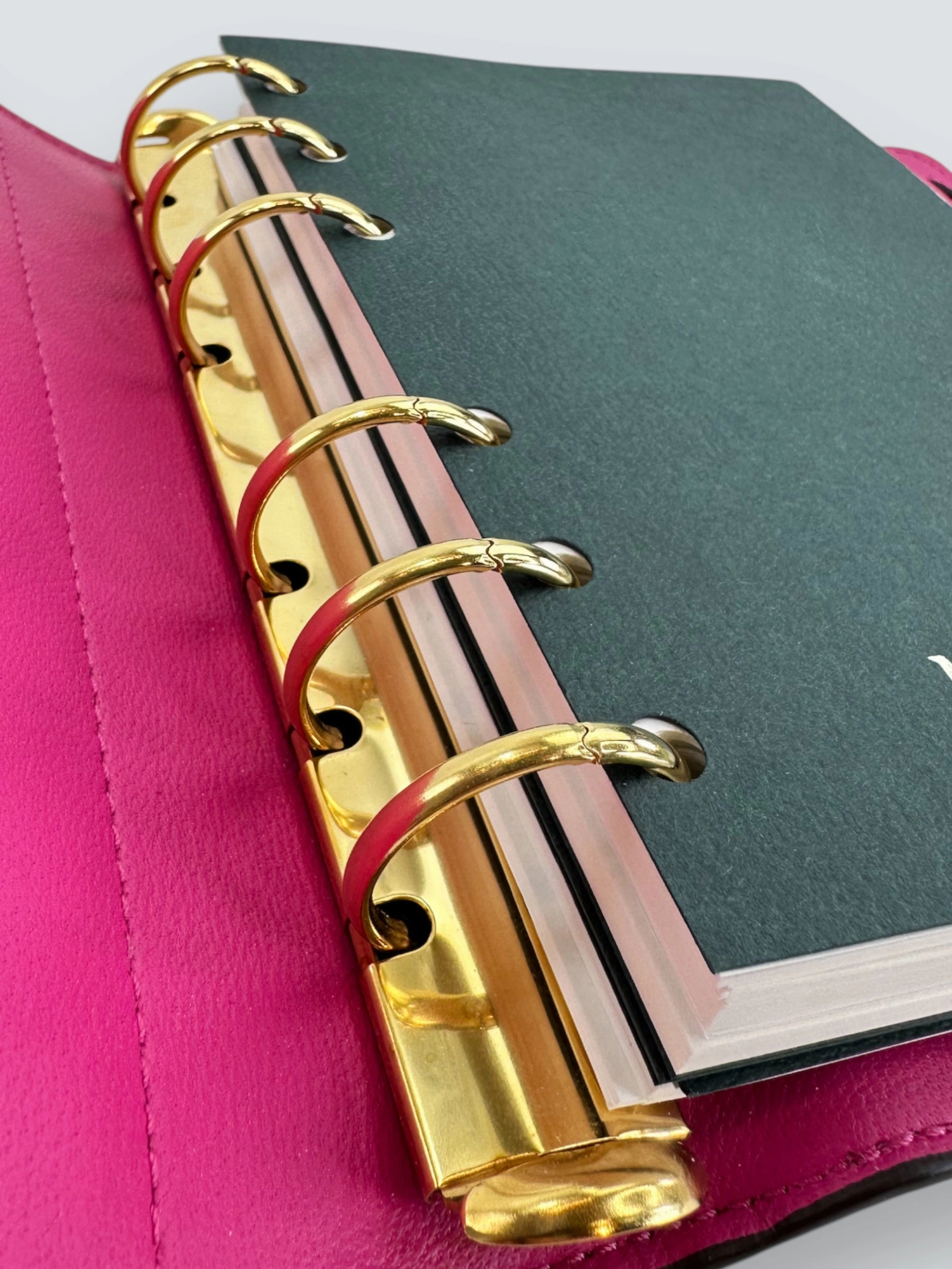 Mulberry Pink Agenda Cover