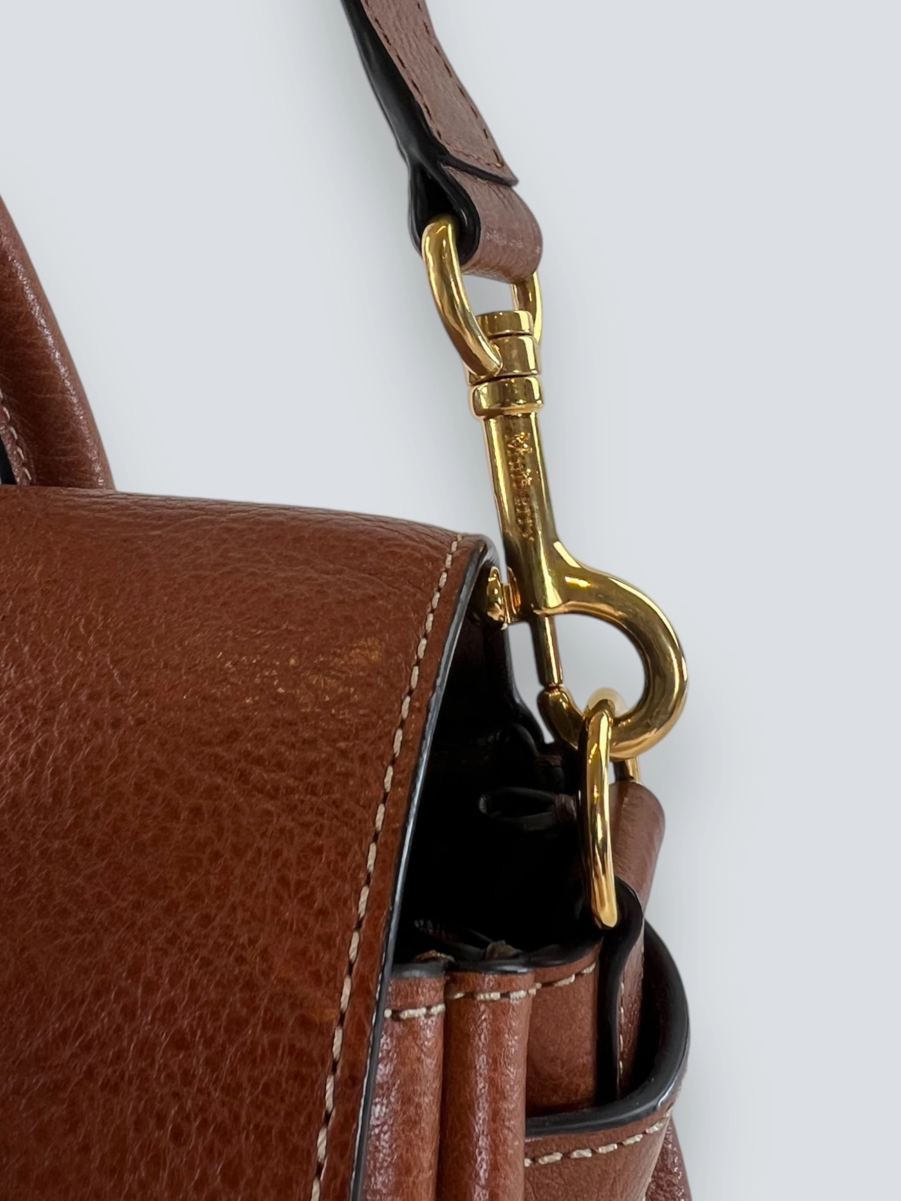 Mulberry Small Oak Leather Bayswater Tote