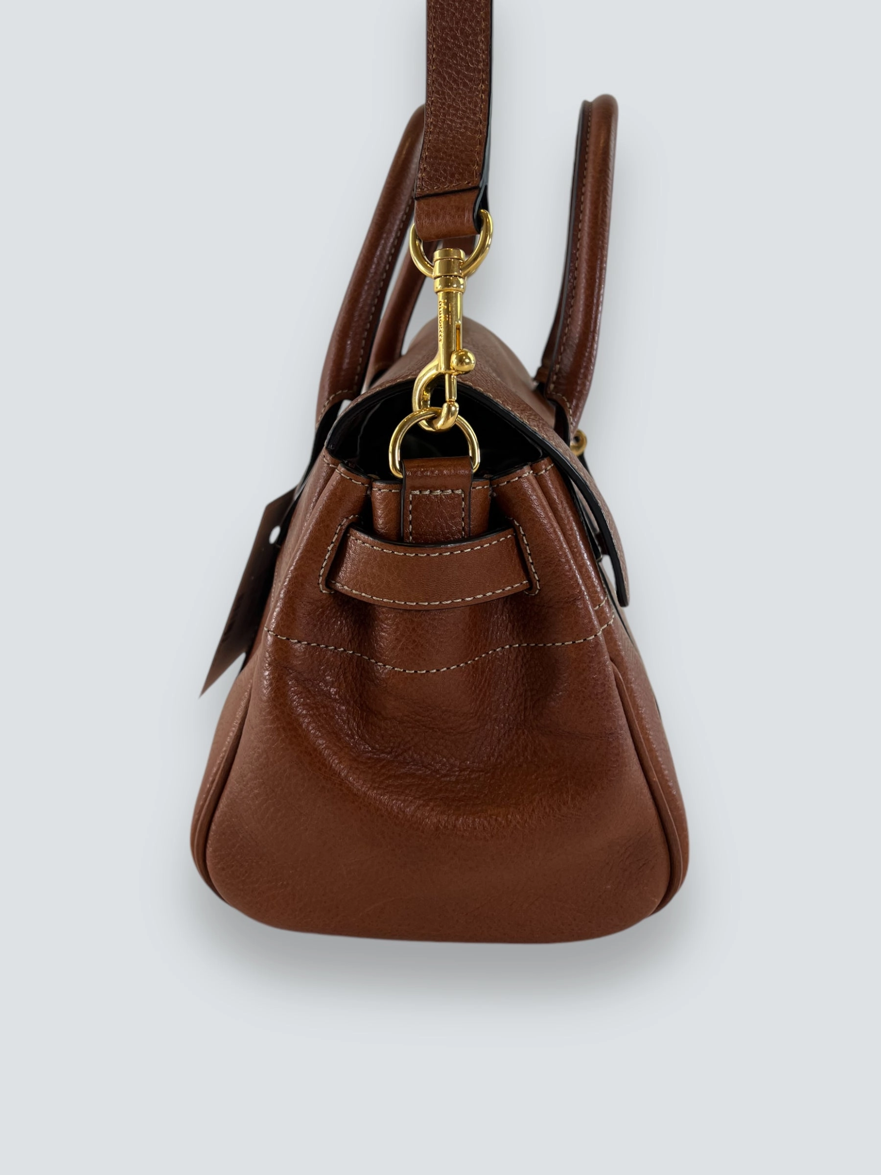 Mulberry Small Oak Leather Bayswater Tote