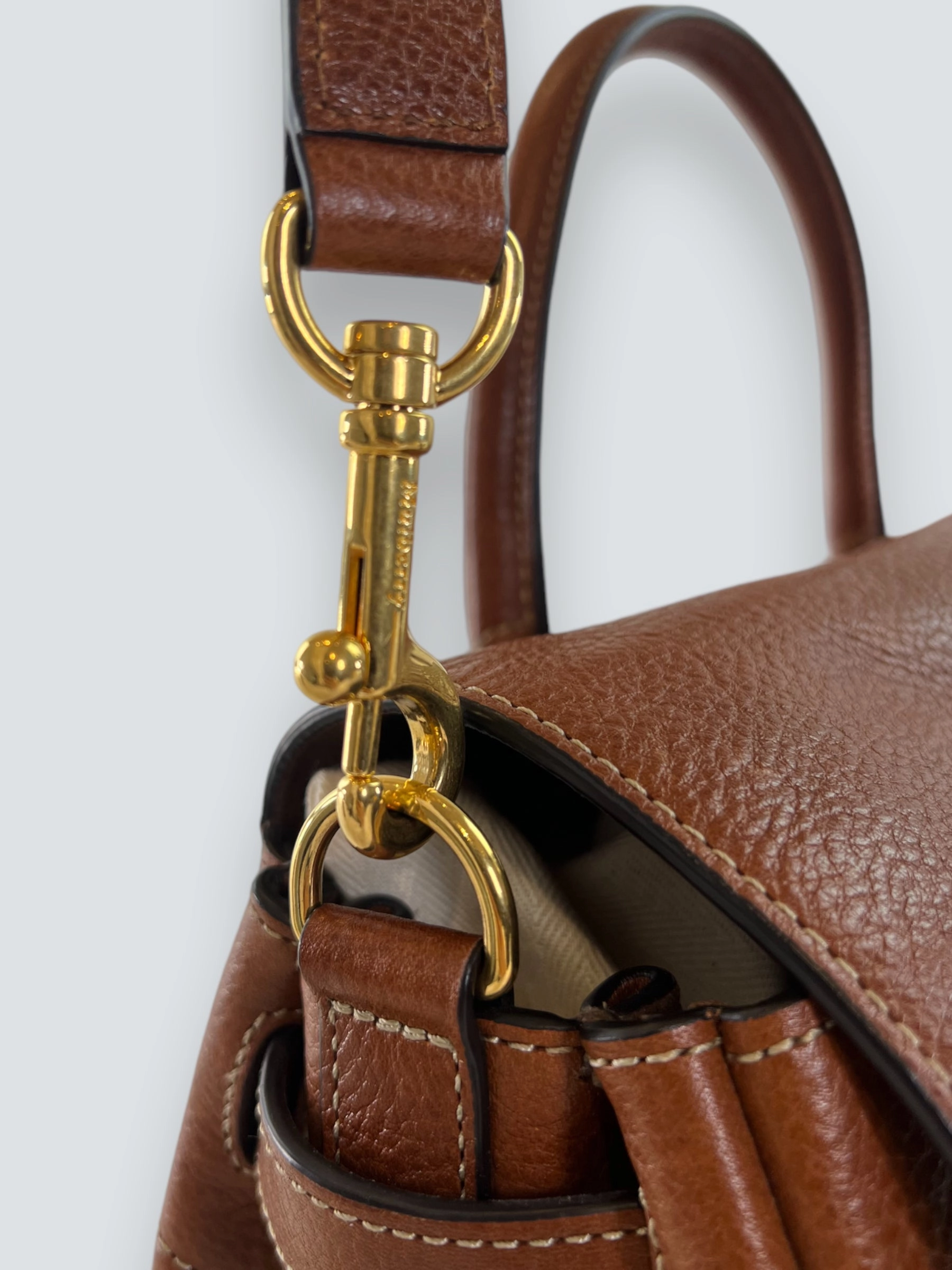 Mulberry Small Oak Leather Bayswater Tote