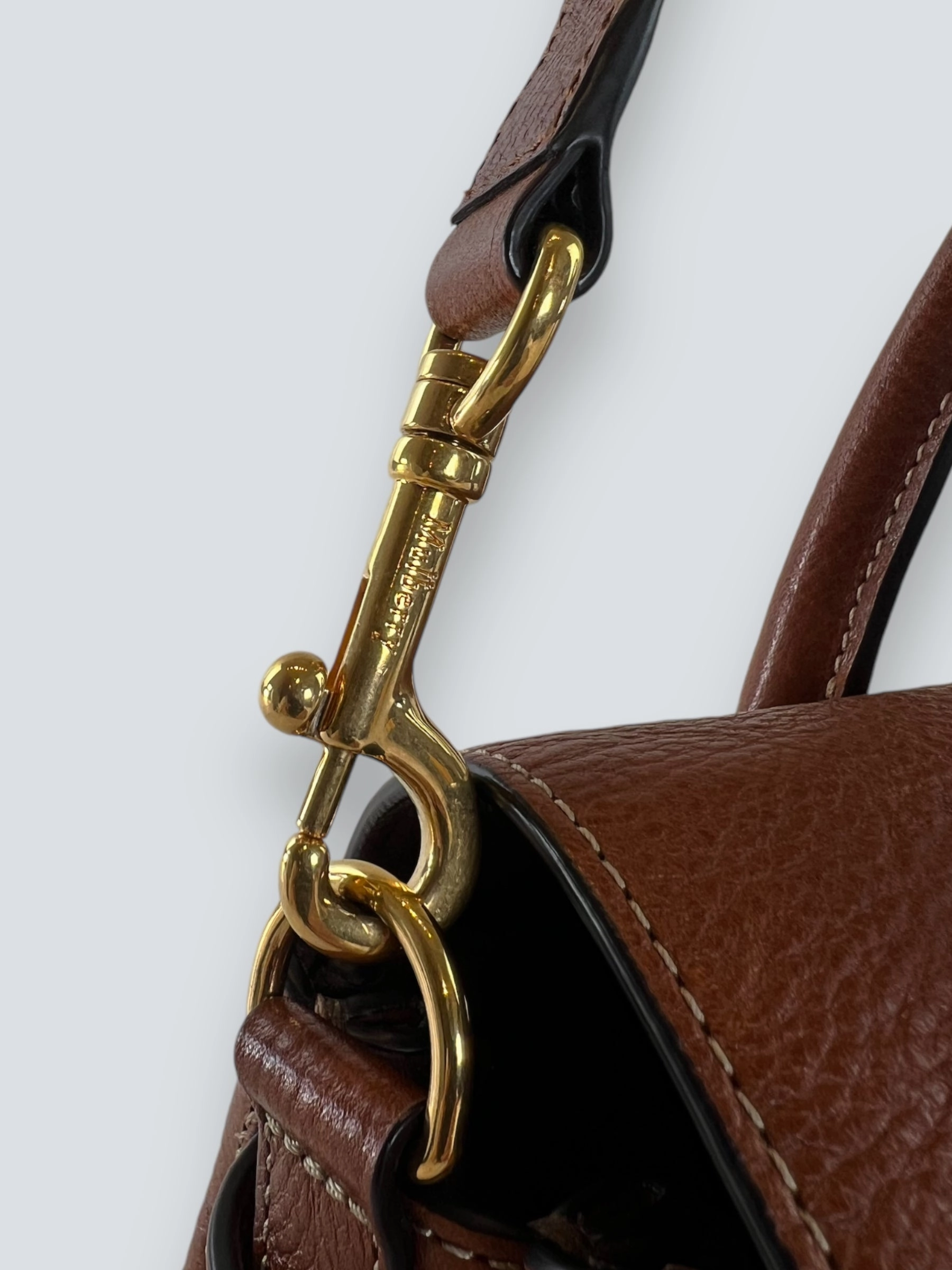 Mulberry Small Oak Leather Bayswater Tote