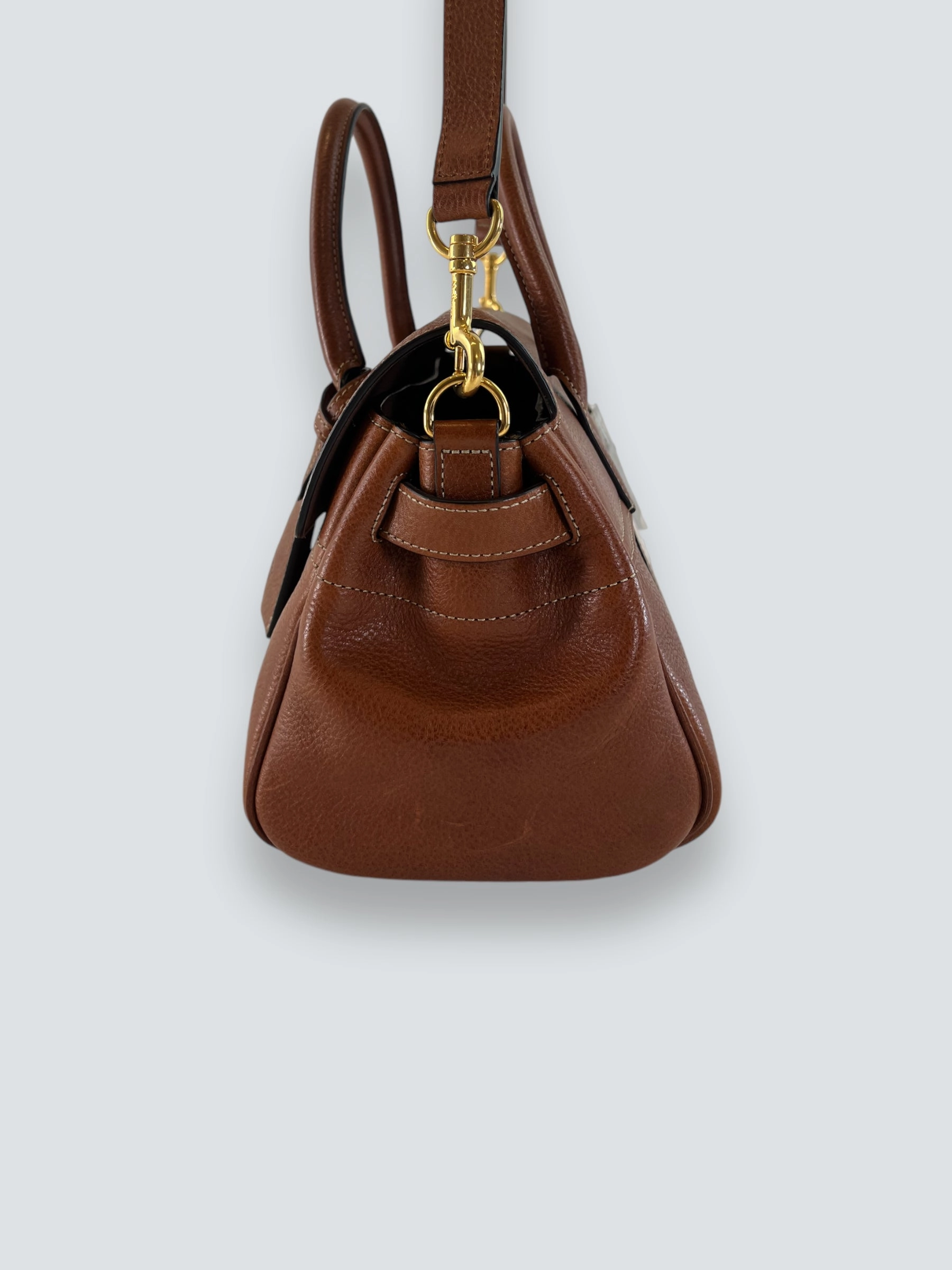 Mulberry Small Oak Leather Bayswater Tote
