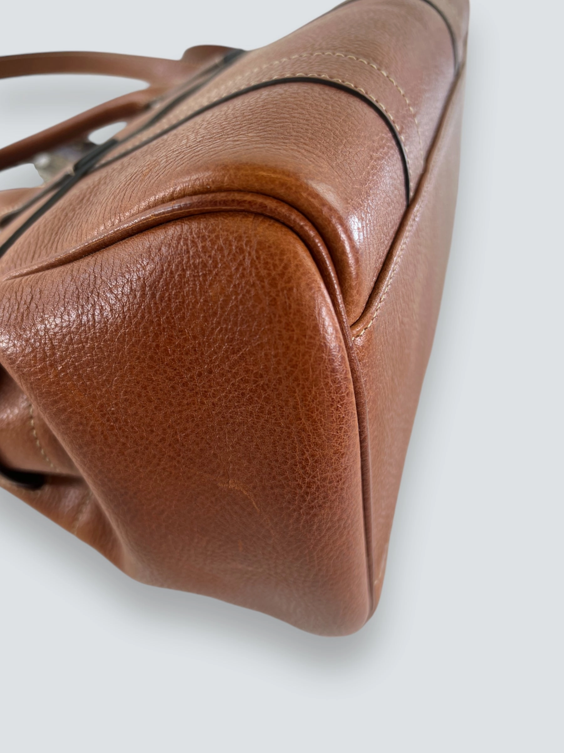 Mulberry Small Oak Leather Bayswater Tote