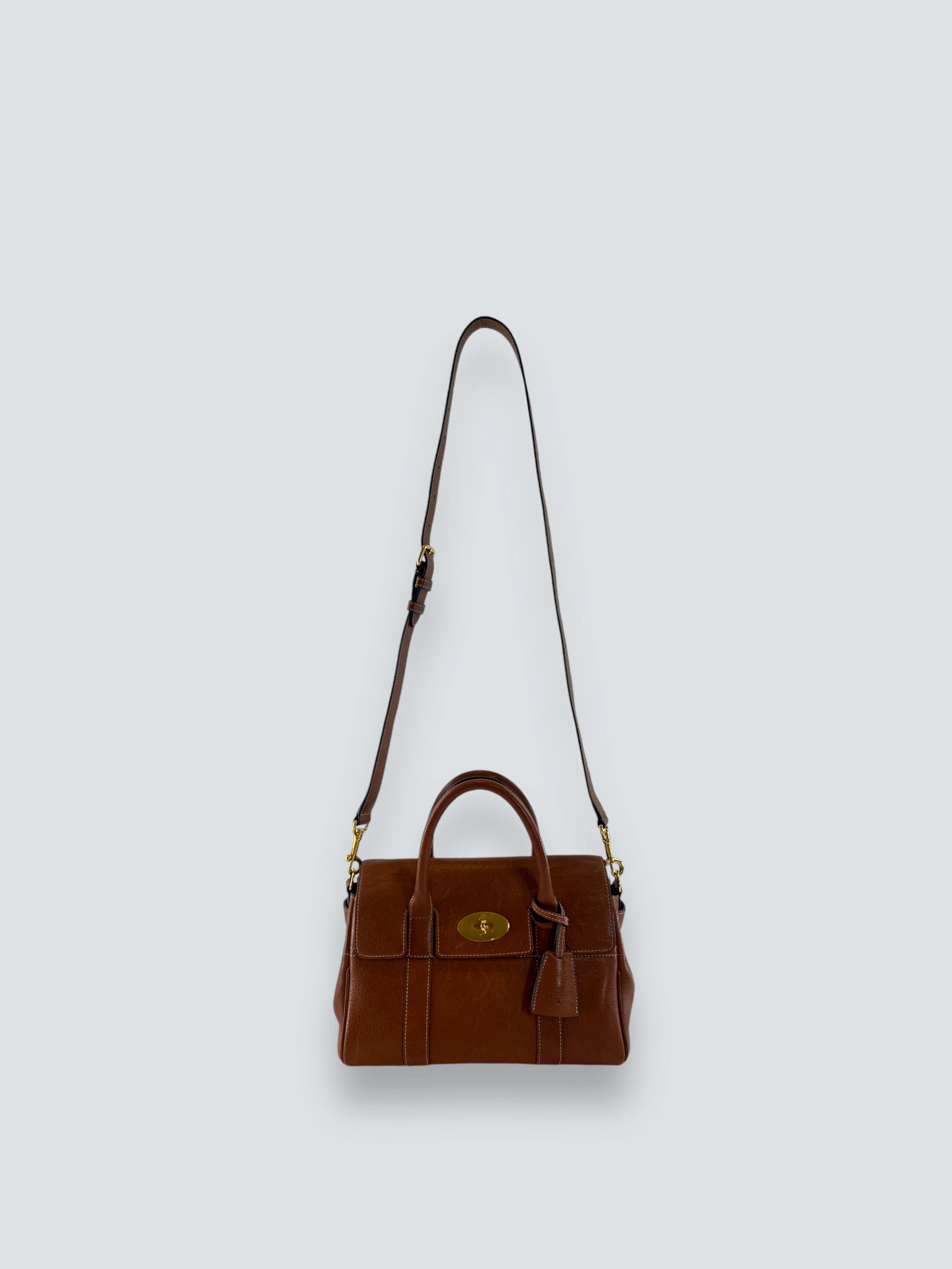 Mulberry Small Oak Leather Bayswater Tote