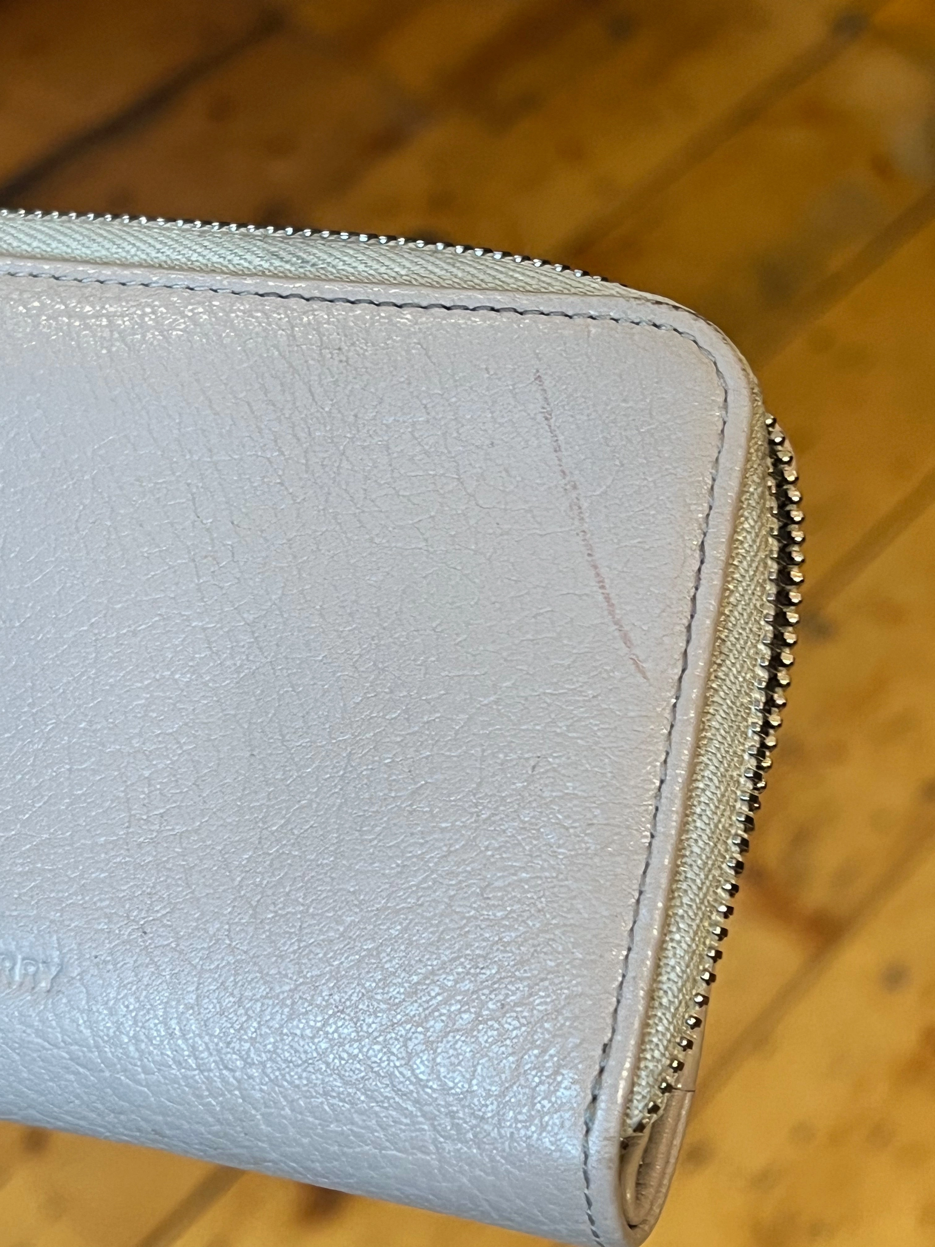 Mullberry Taupe Leather wallet