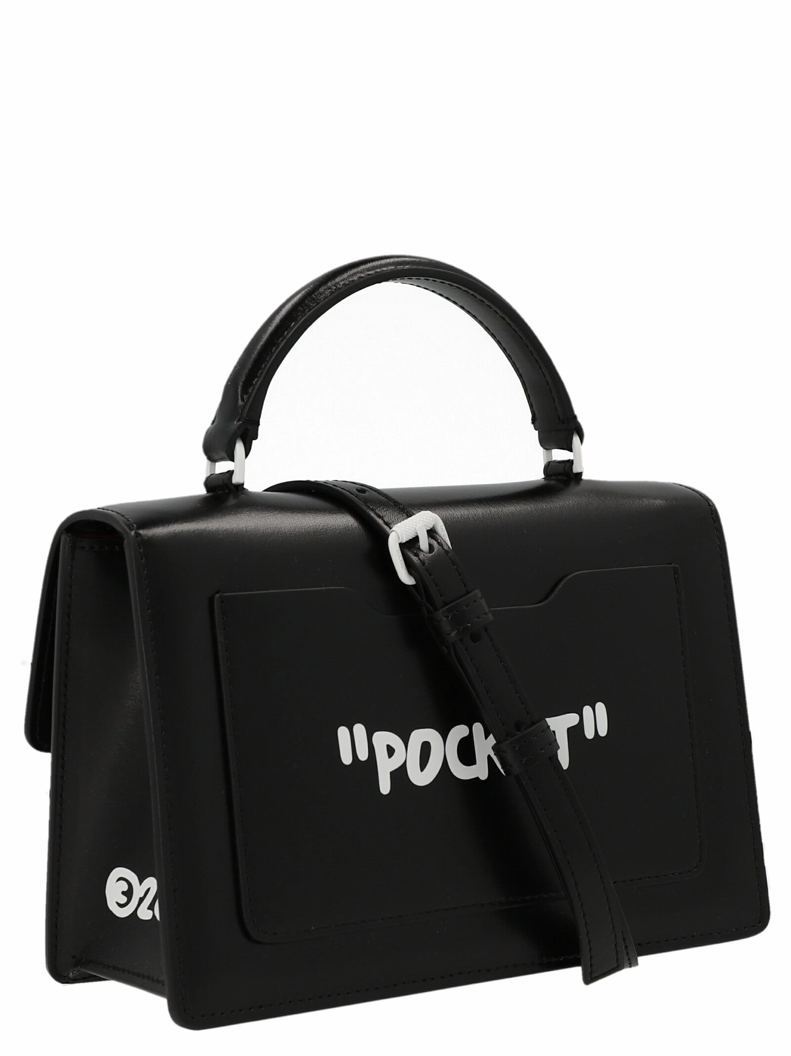 Off-White Jitney 1.4 Logo Plaque Crossbody Bag