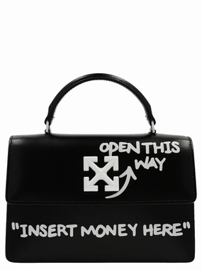 Off-White Jitney 1.4 Logo Plaque Crossbody Bag