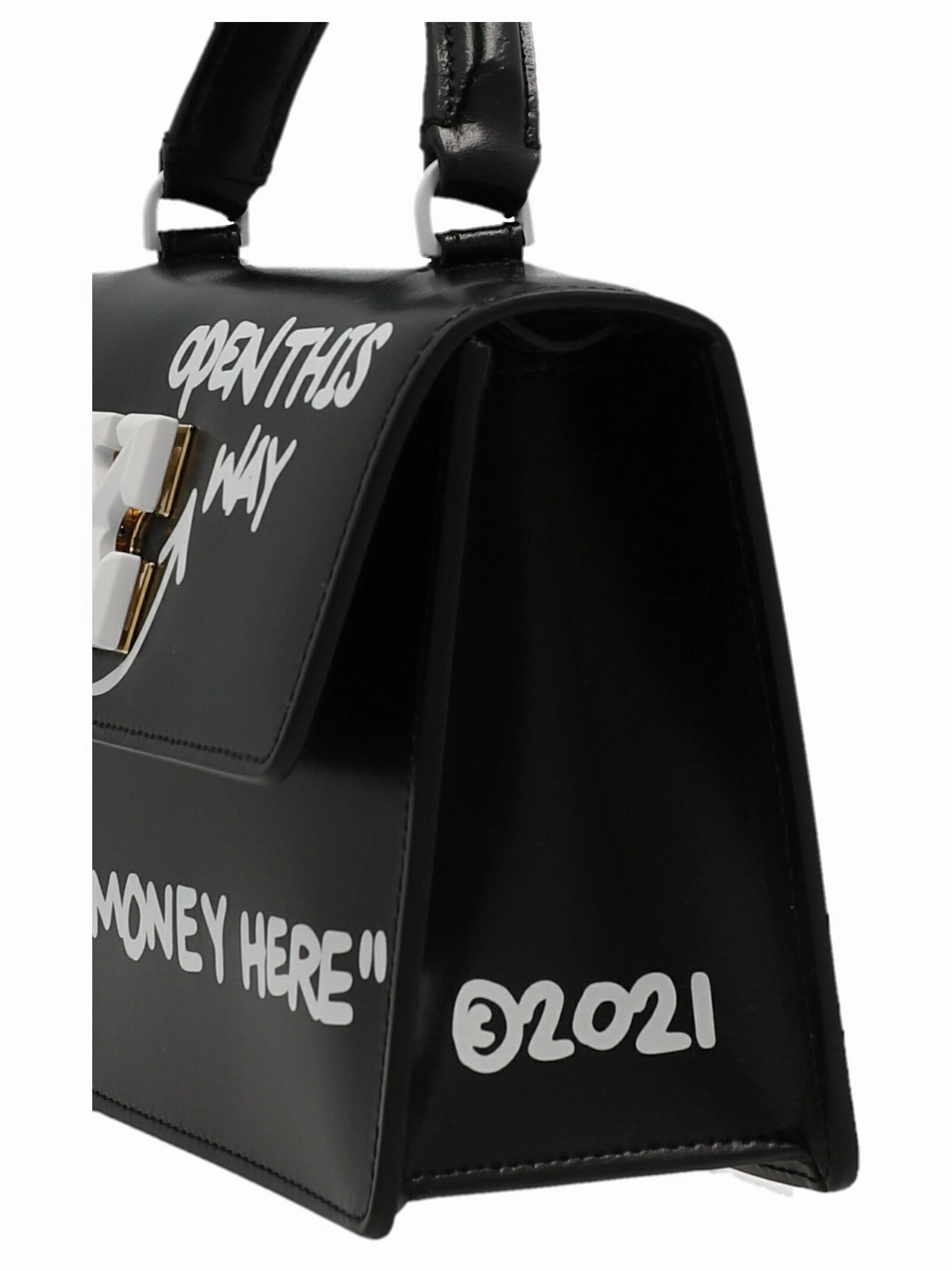 Off-White Jitney 1.4 Logo Plaque Crossbody Bag