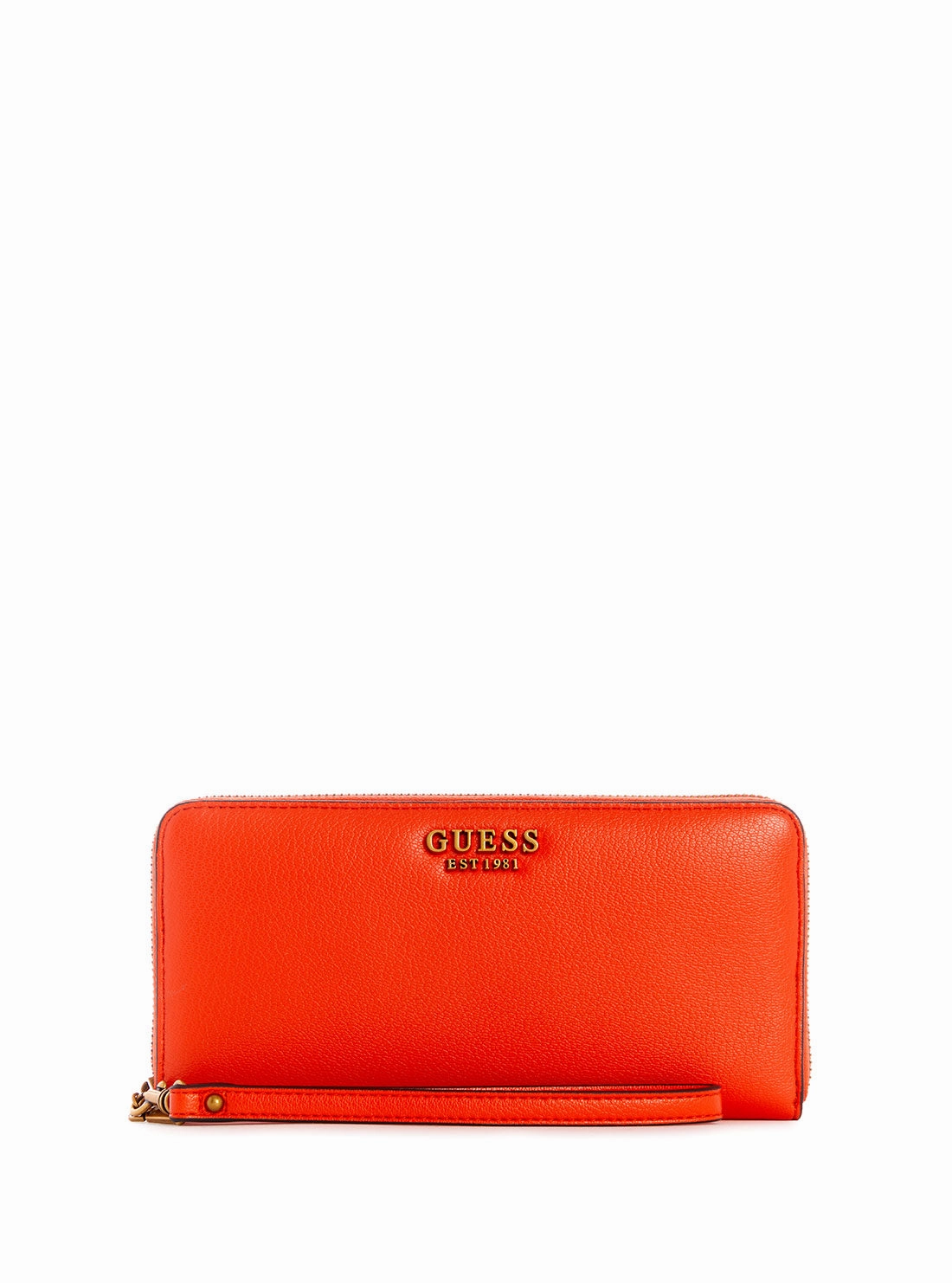 Orange Kristle Large Wallet