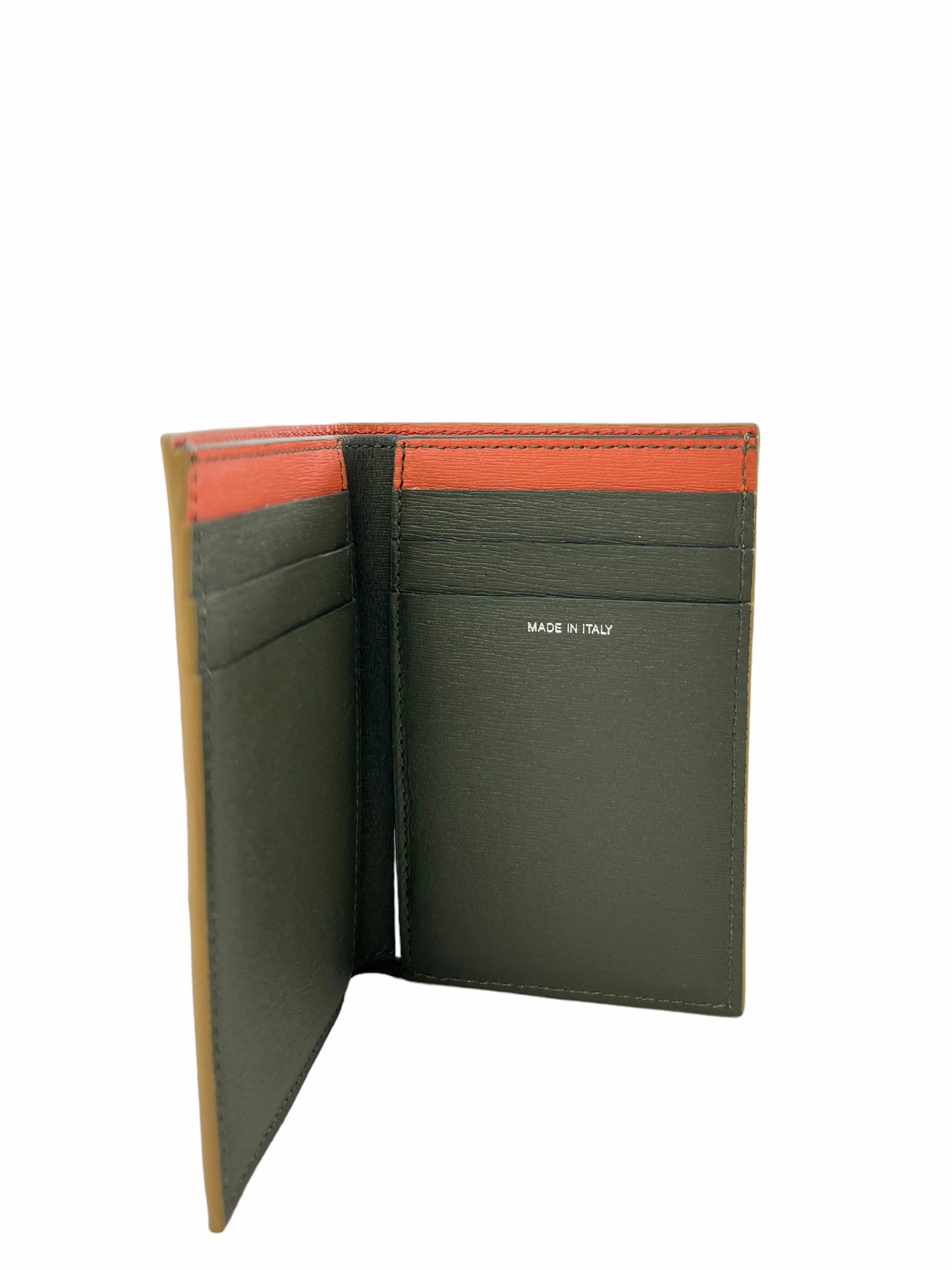 Paul Smith Mustard Leather Card Wallet