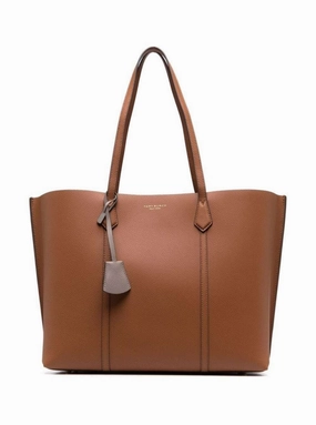 Perry' Brown Shopping Bag With Charm