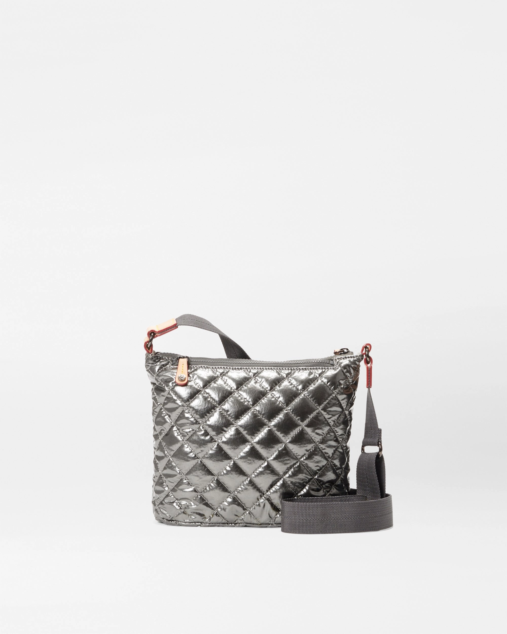Pewter Metallic Metro Scout Crossbody Deluxe