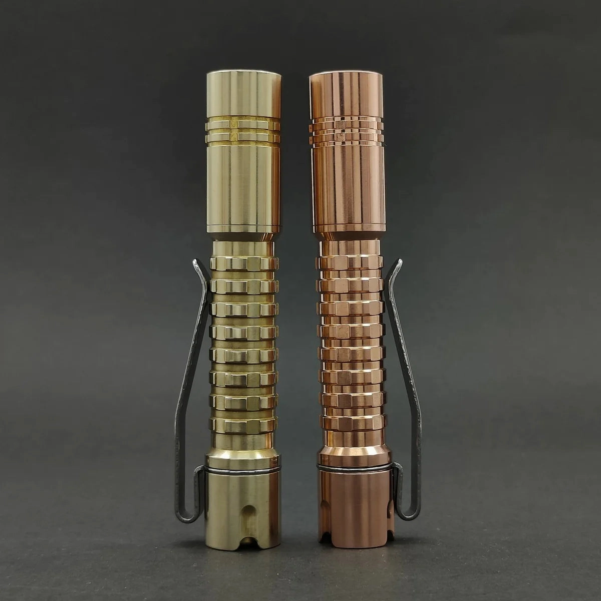 Pineapple Mini Brass Flashlight