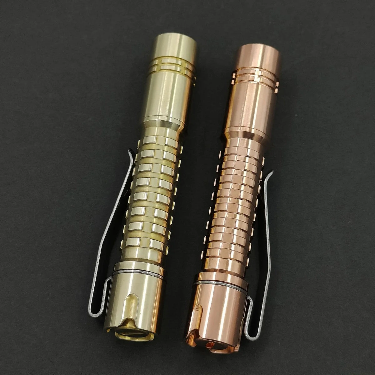 Pineapple Mini Brass Flashlight