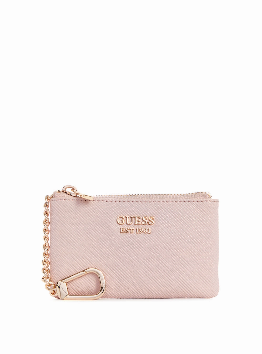 Pink Laurel Zip Pouch