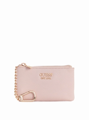 Pink Laurel Zip Pouch