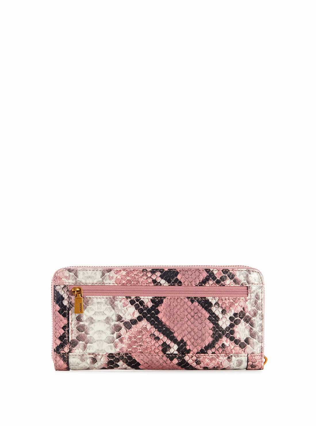 Pink Python Abey Large Wallet