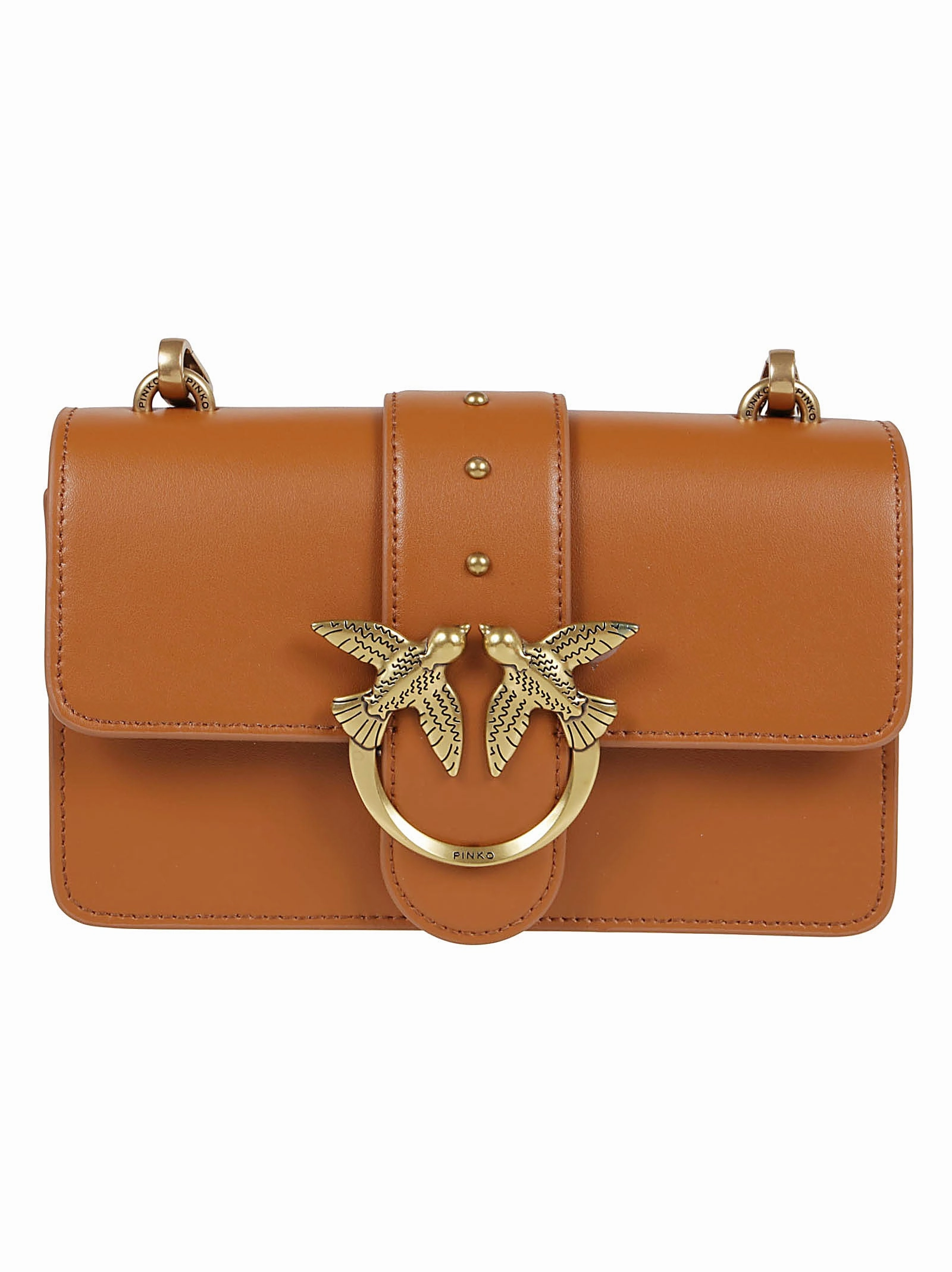 Pinko Love Icon Simply Logo Plaque Crossbody Bag
