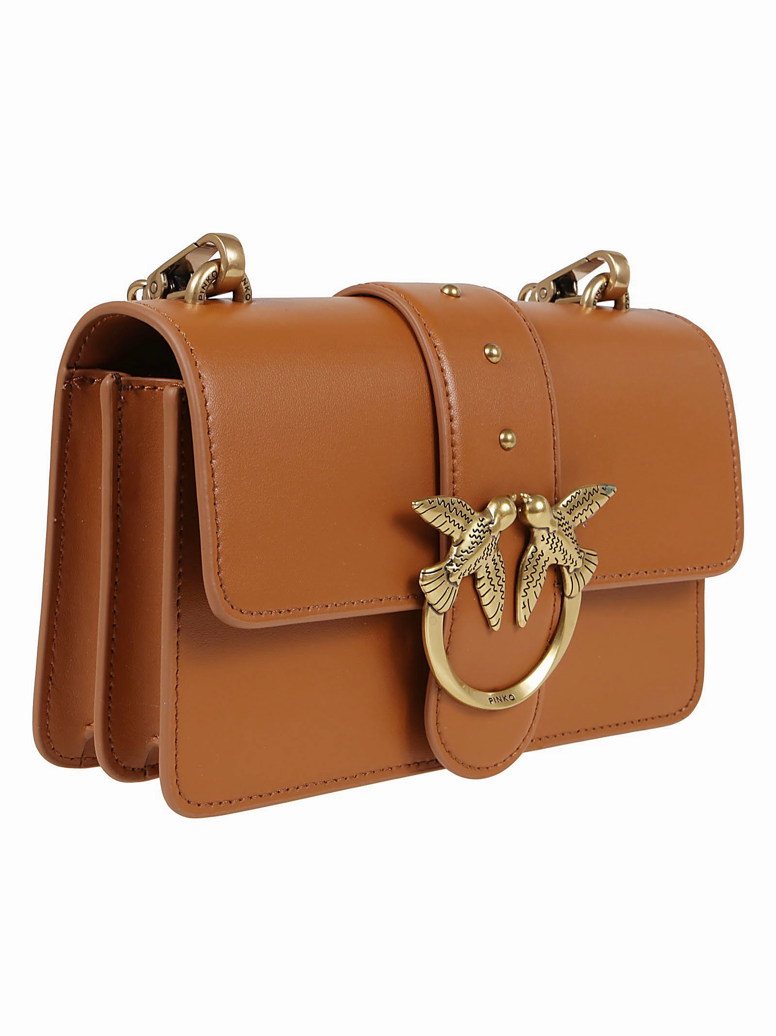 Pinko Love Icon Simply Logo Plaque Crossbody Bag