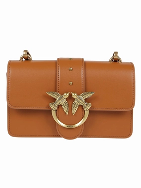 Pinko Love Icon Simply Logo Plaque Crossbody Bag
