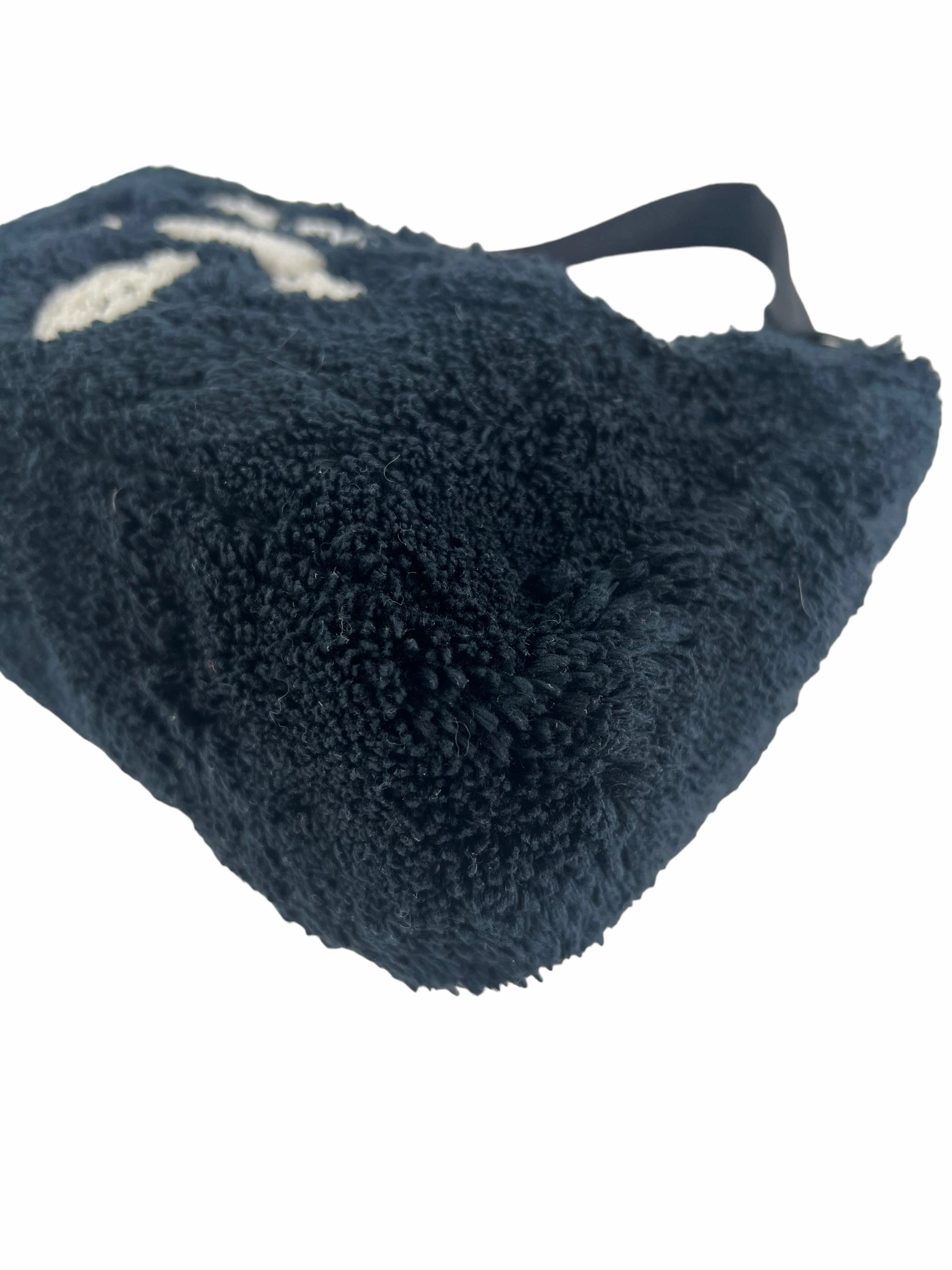 Prada Black Faux Fur Re-Edition 2000 Shoulder Bag