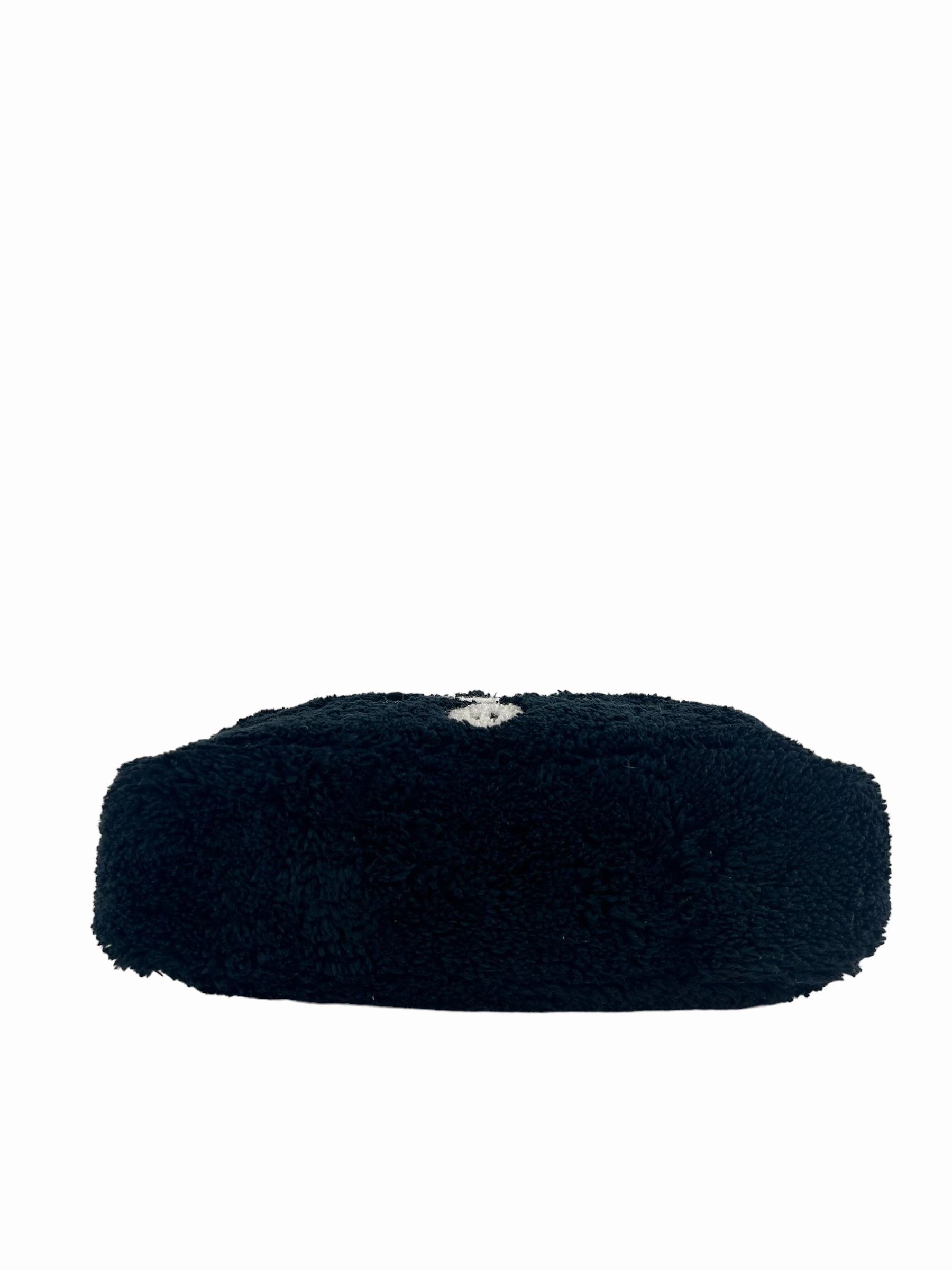 Prada Black Faux Fur Re-Edition 2000 Shoulder Bag