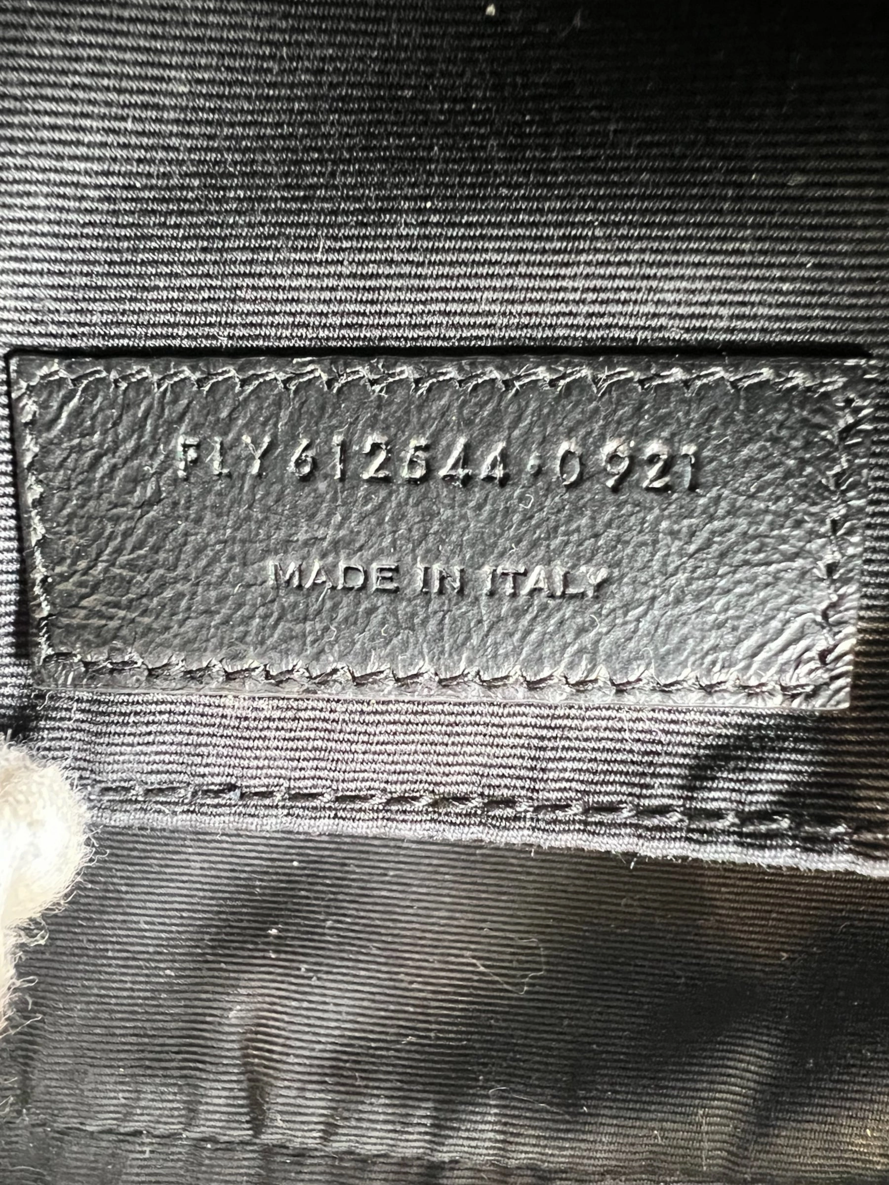 Saint Laurent Black Leather Lou Camera Bag