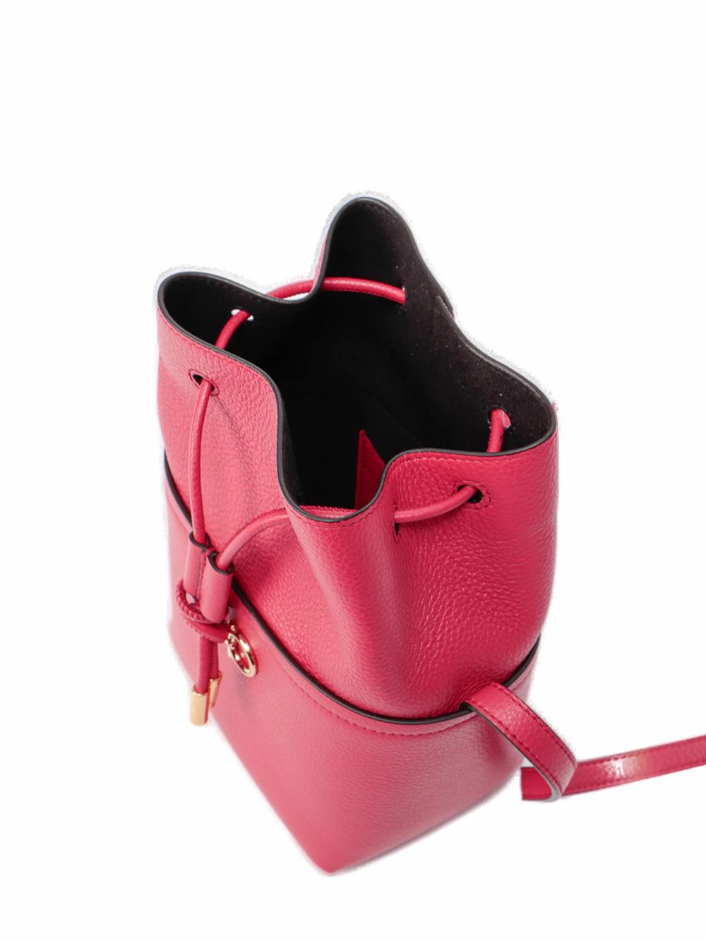 Salvatore Ferragamo Gancini Mini Drawstring Shoulder Bag