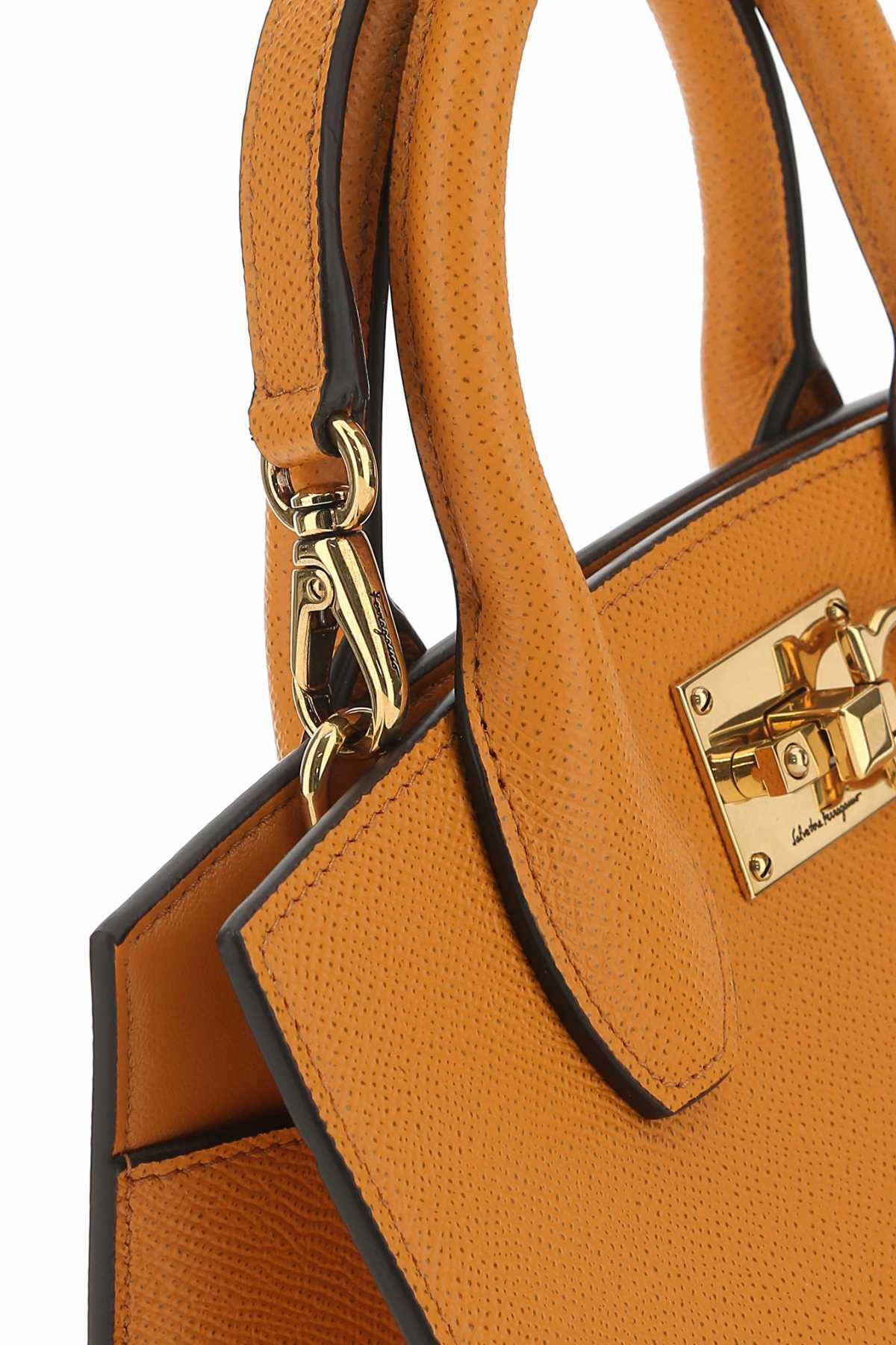 Salvatore Ferragamo Studio Box Tote Bag