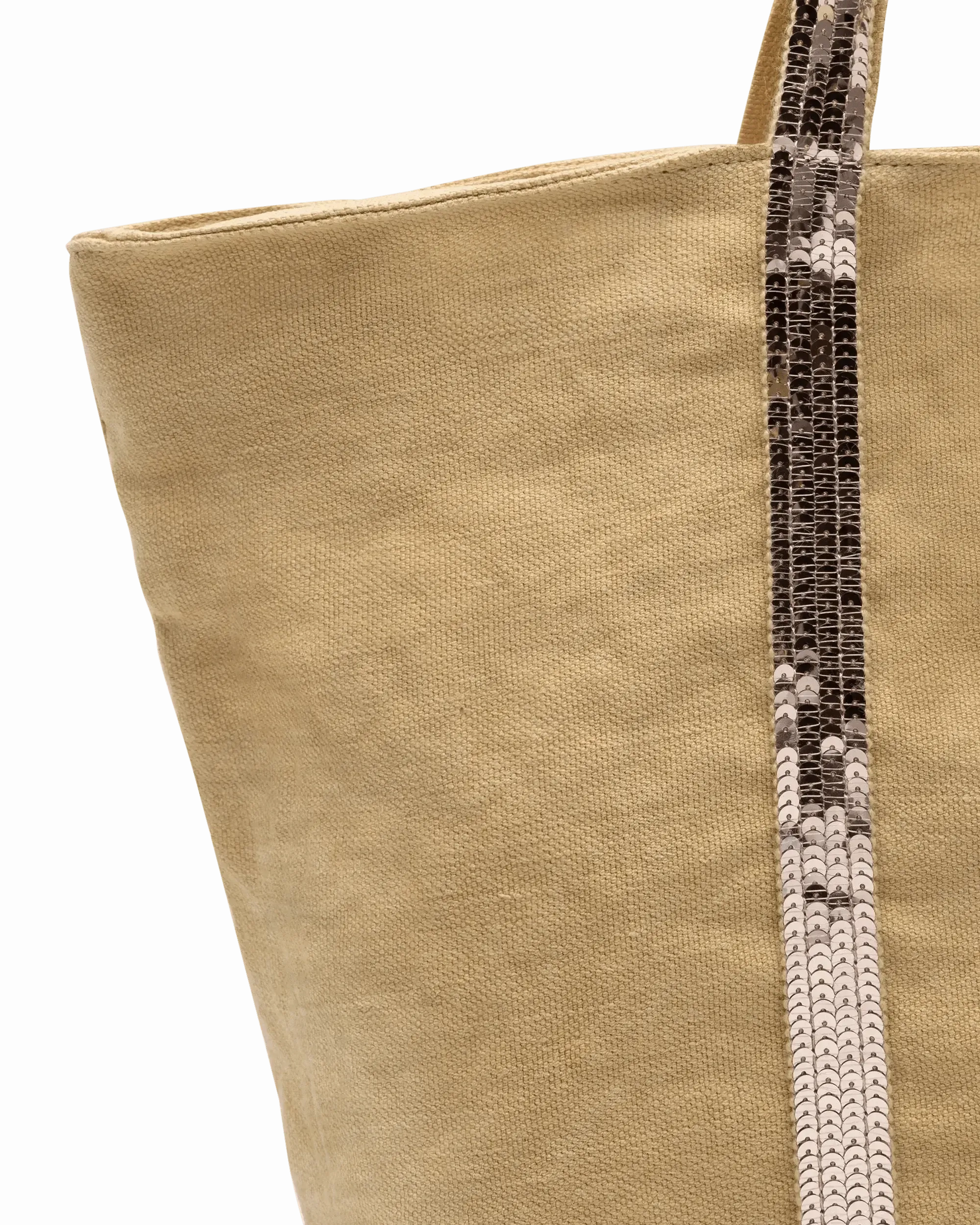 Sequin Trim Medium Tote Bag