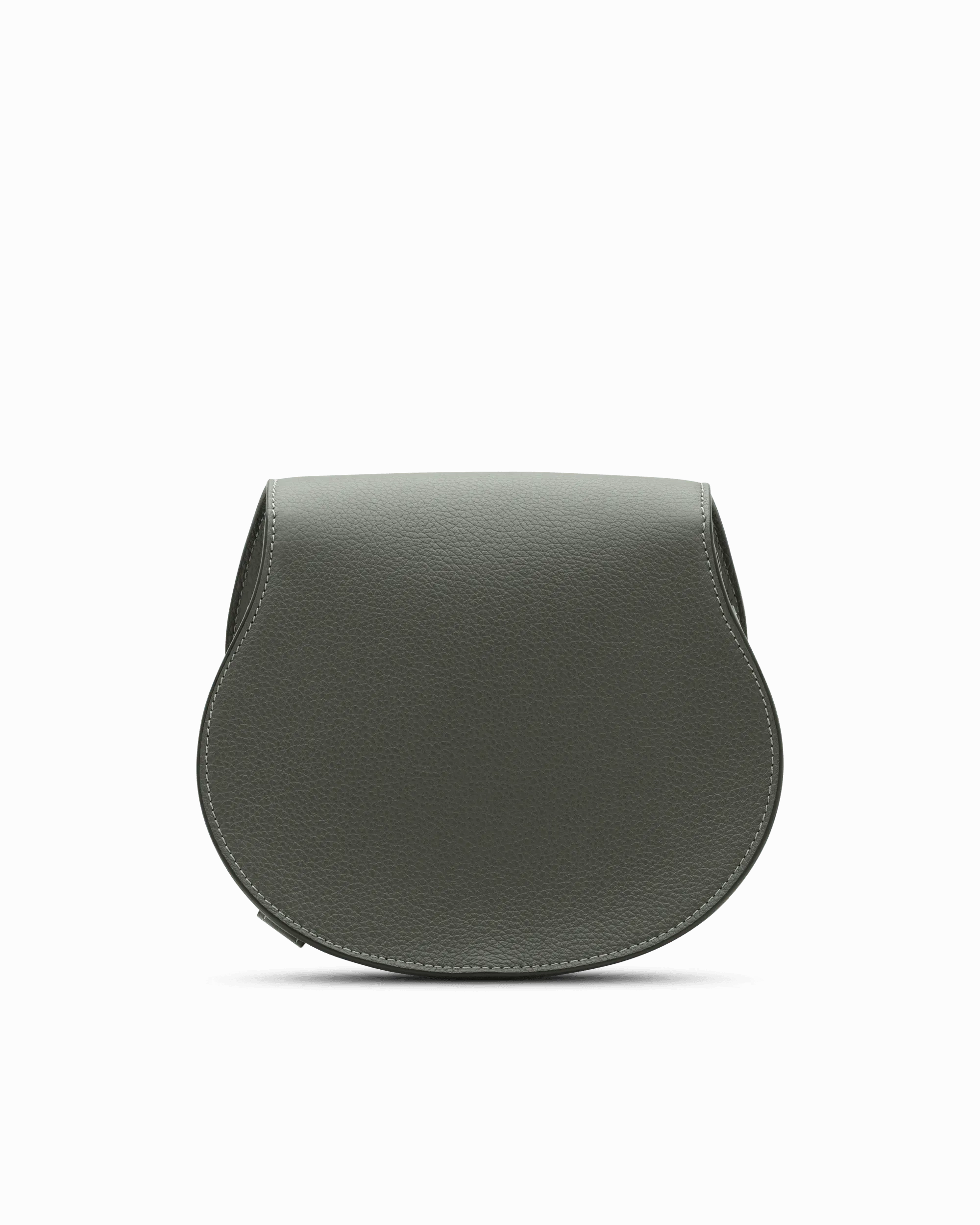 Small Marcie Leather Saddle Bag