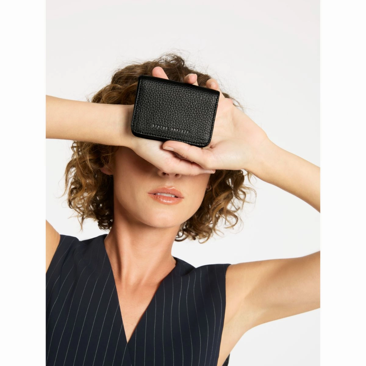 STATUS ANXIETY -  Miles Away Leather Card Holder Wallet