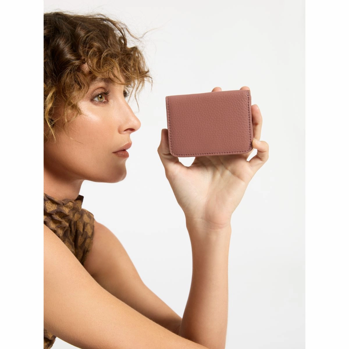 STATUS ANXIETY -  Miles Away Leather Card Holder Wallet