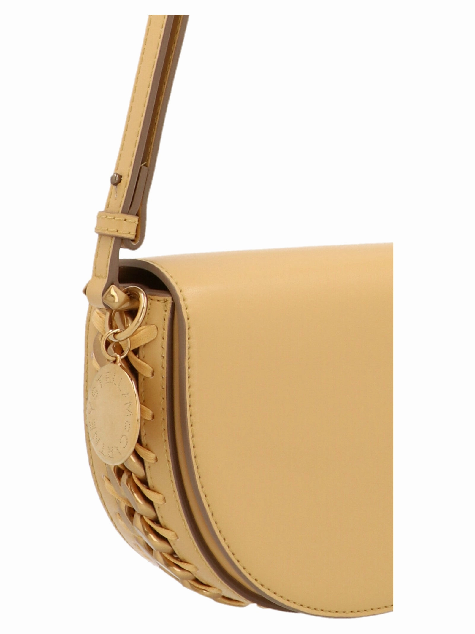 Stella McCartney Chain Link Foldover Shoulder Bag