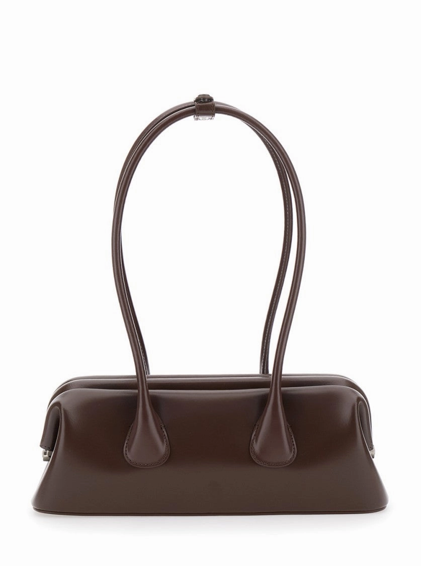 Structured Leather Mini Bag