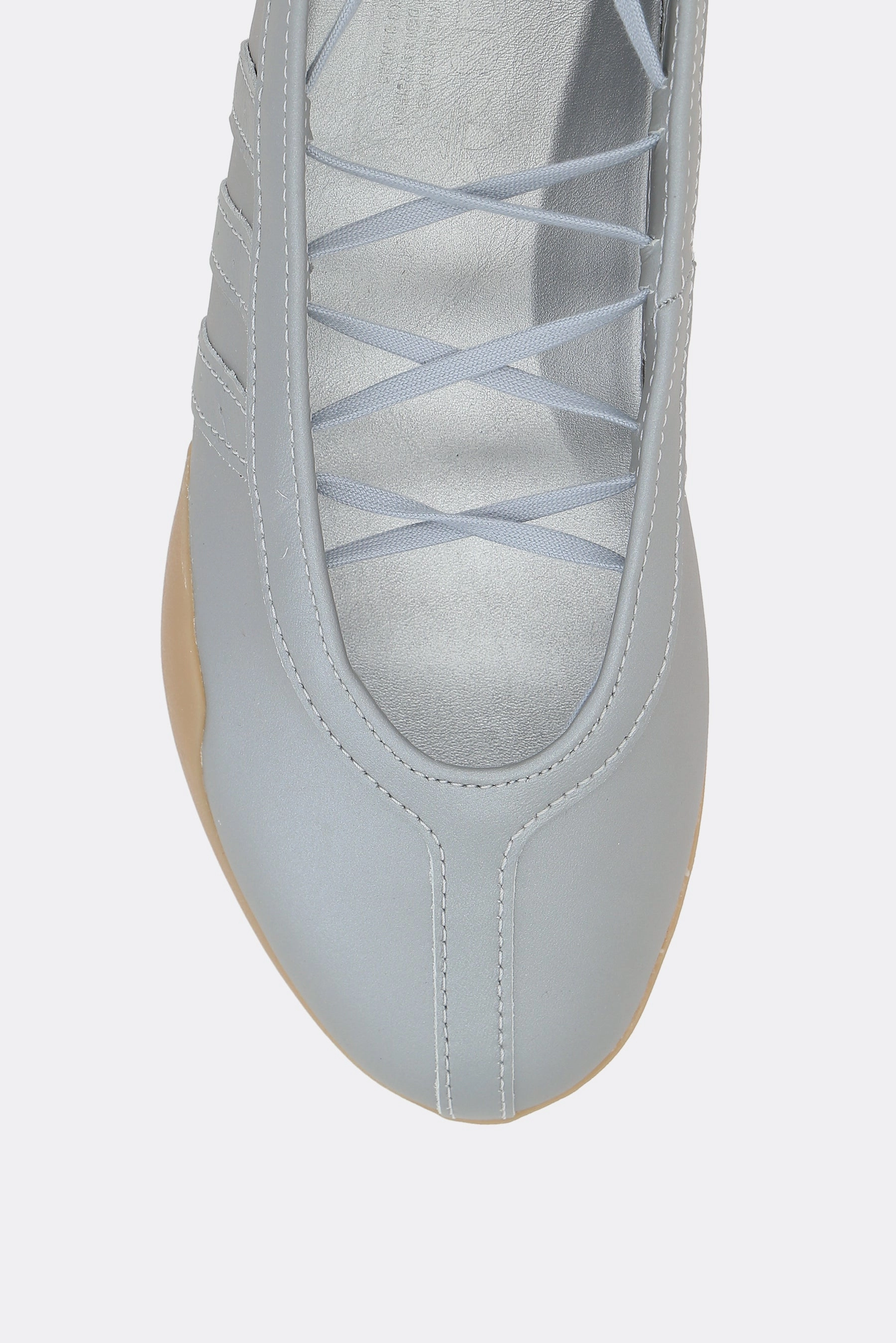 Taekwondo Mei ballerinas in laminated leather