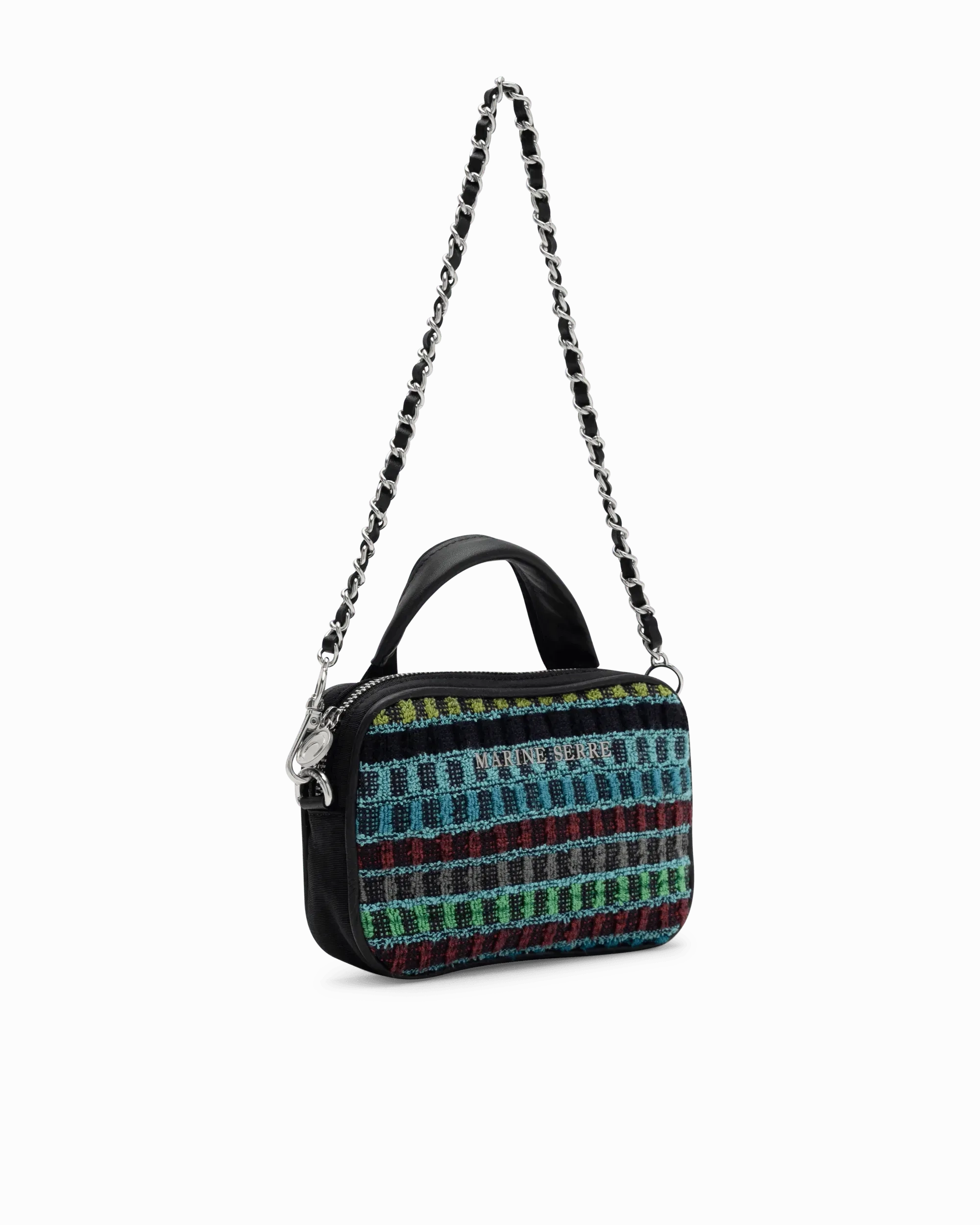 Textured Mini Madame Shoulder Bag