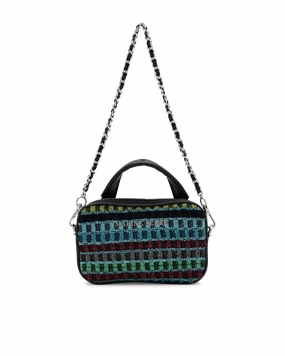 Textured Mini Madame Shoulder Bag