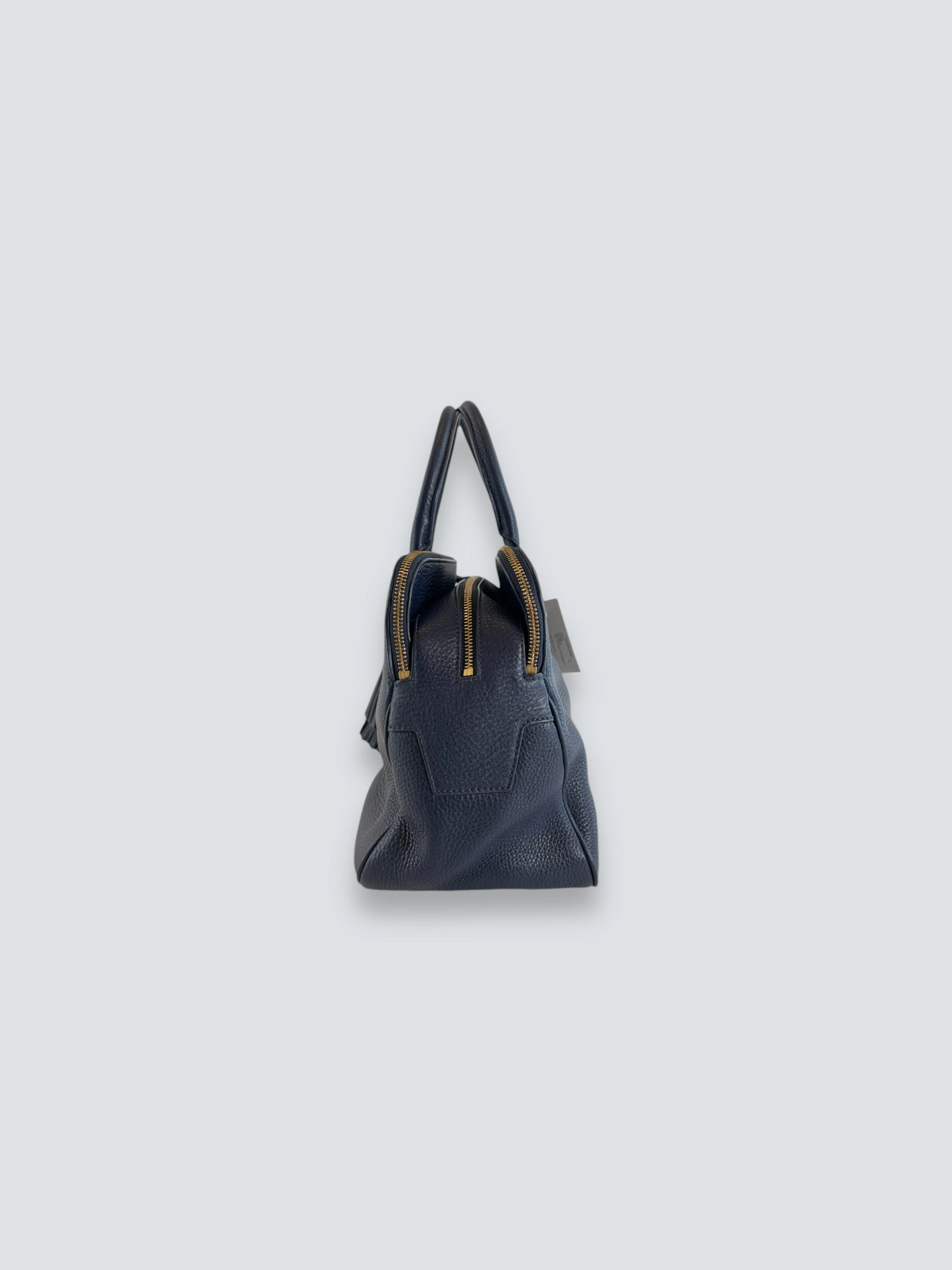 Tory Burch Navy Leather Tote