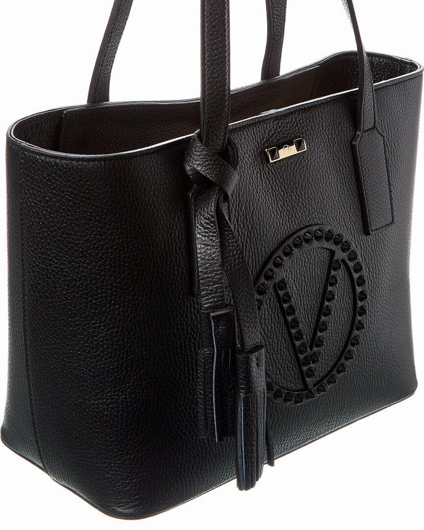 Valentino by Mario Valentino Prince Rock Leather Tote